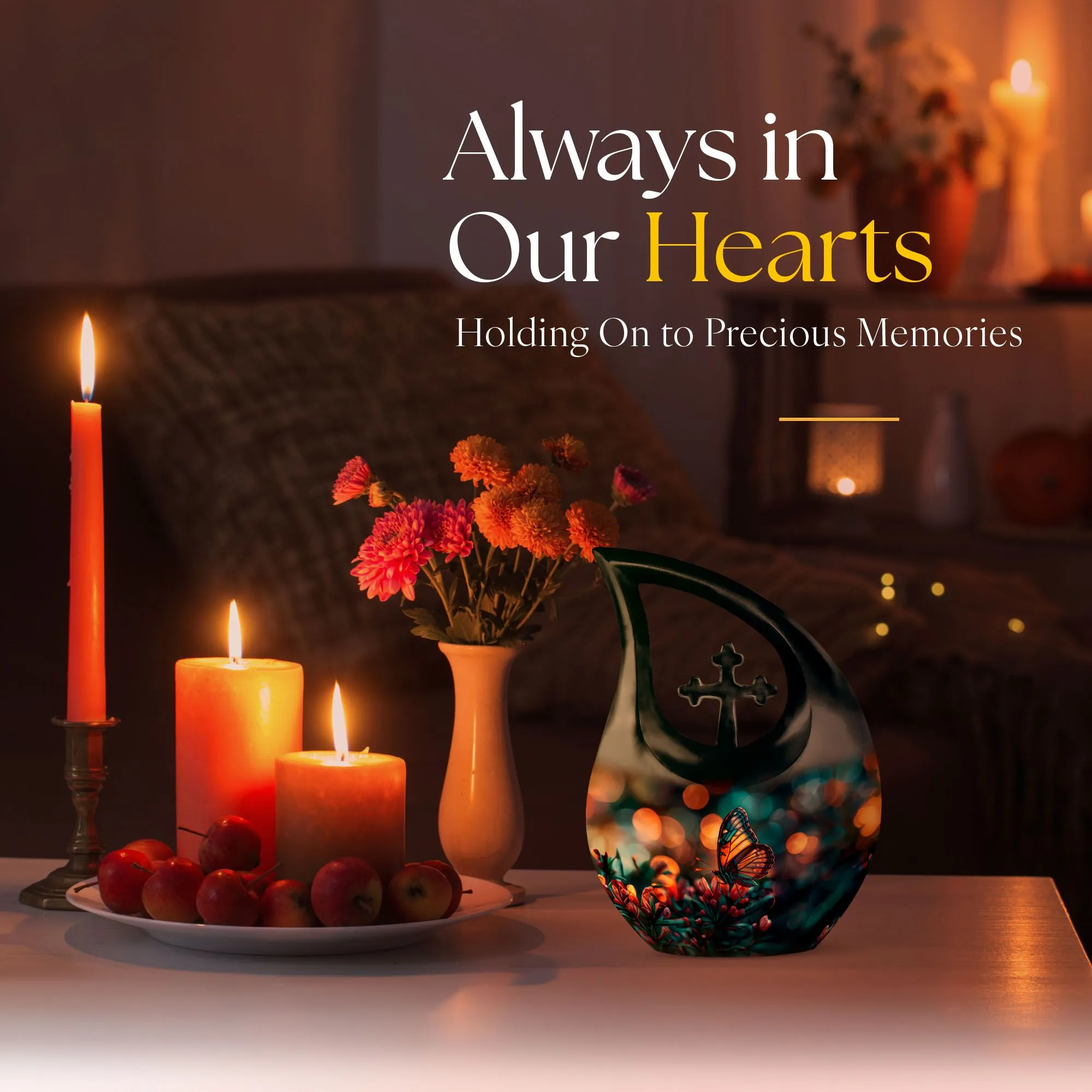 Butterfly Cremation Urn: Personalized Container For Ashes