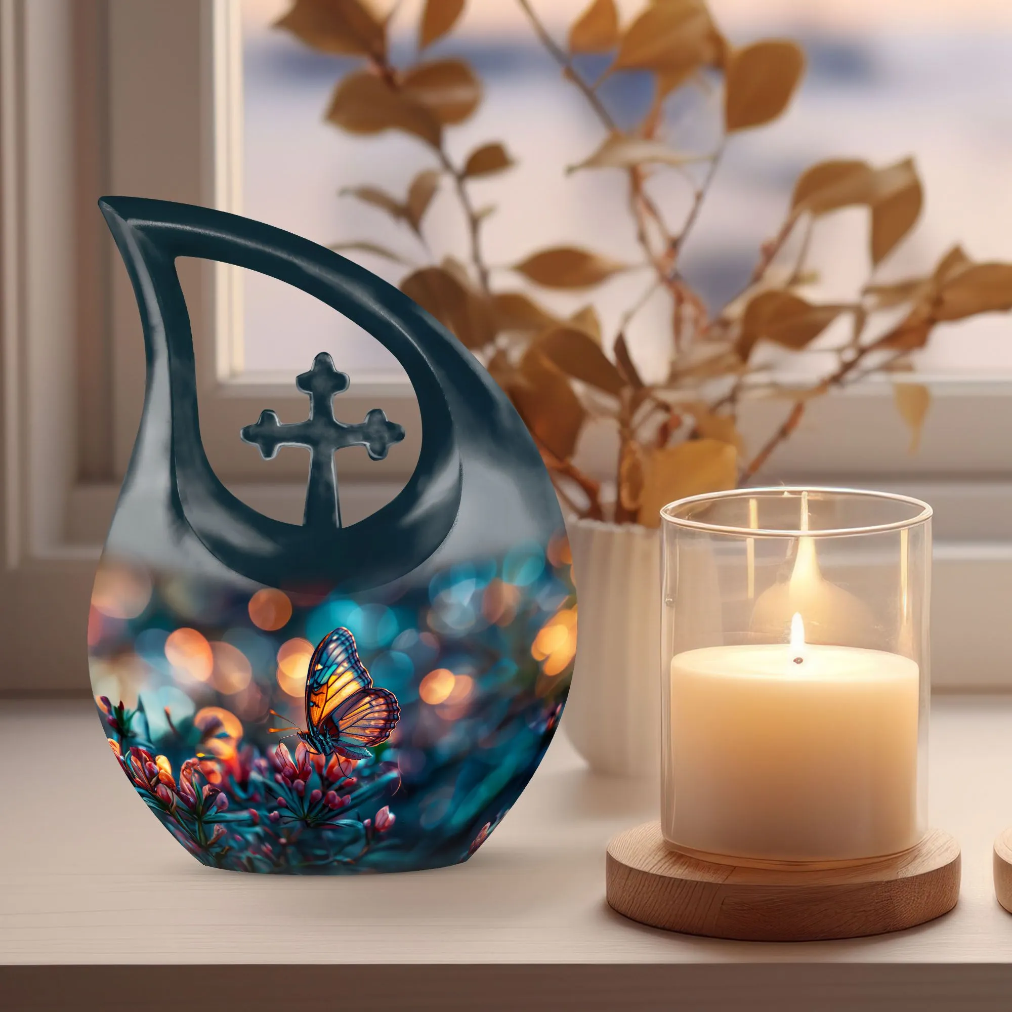 Butterfly Cremation Urn: Personalized Container For Ashes