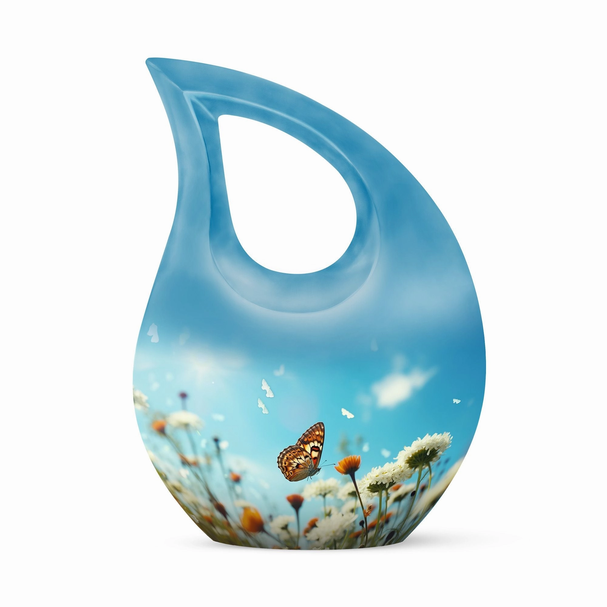 Butterfly Tribute: Cherished Memories Ashes Keepsake