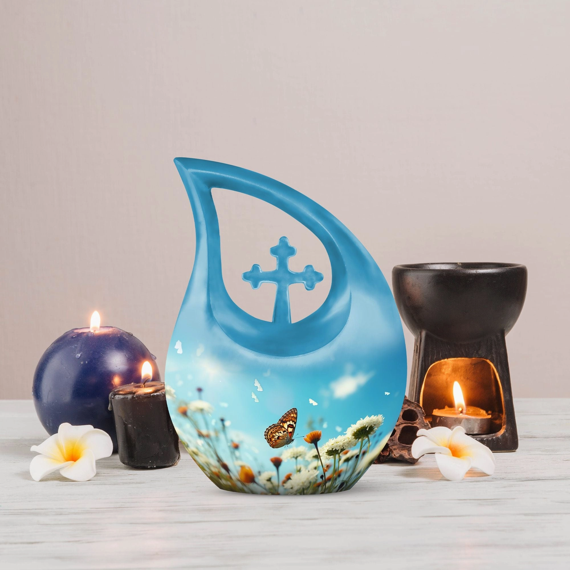 Butterfly Tribute: Cherished Memories Ashes Keepsake