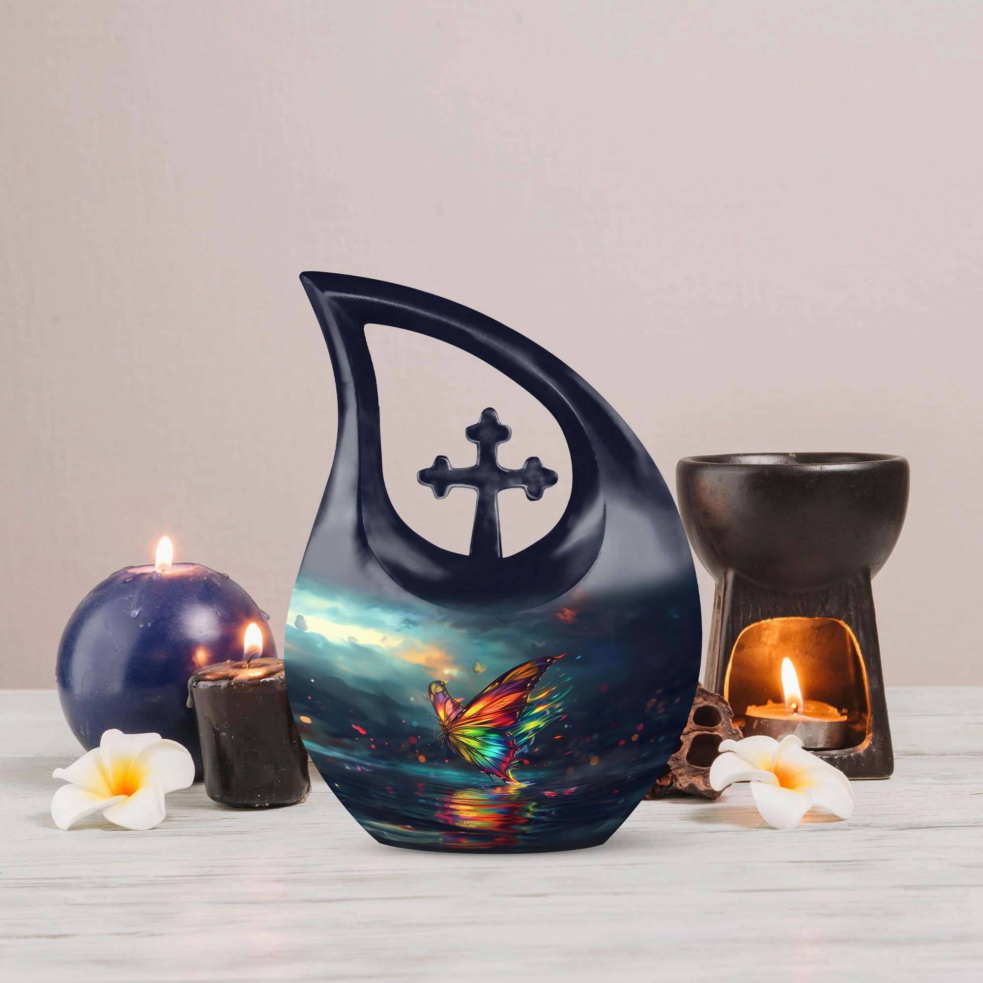 Butterfly Urn: Personalized Container For Human Ashes