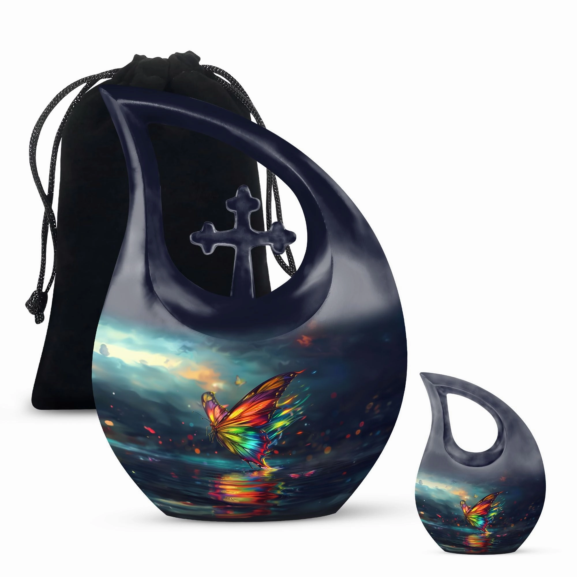 Butterfly Urn: Personalized Container For Human Ashes
