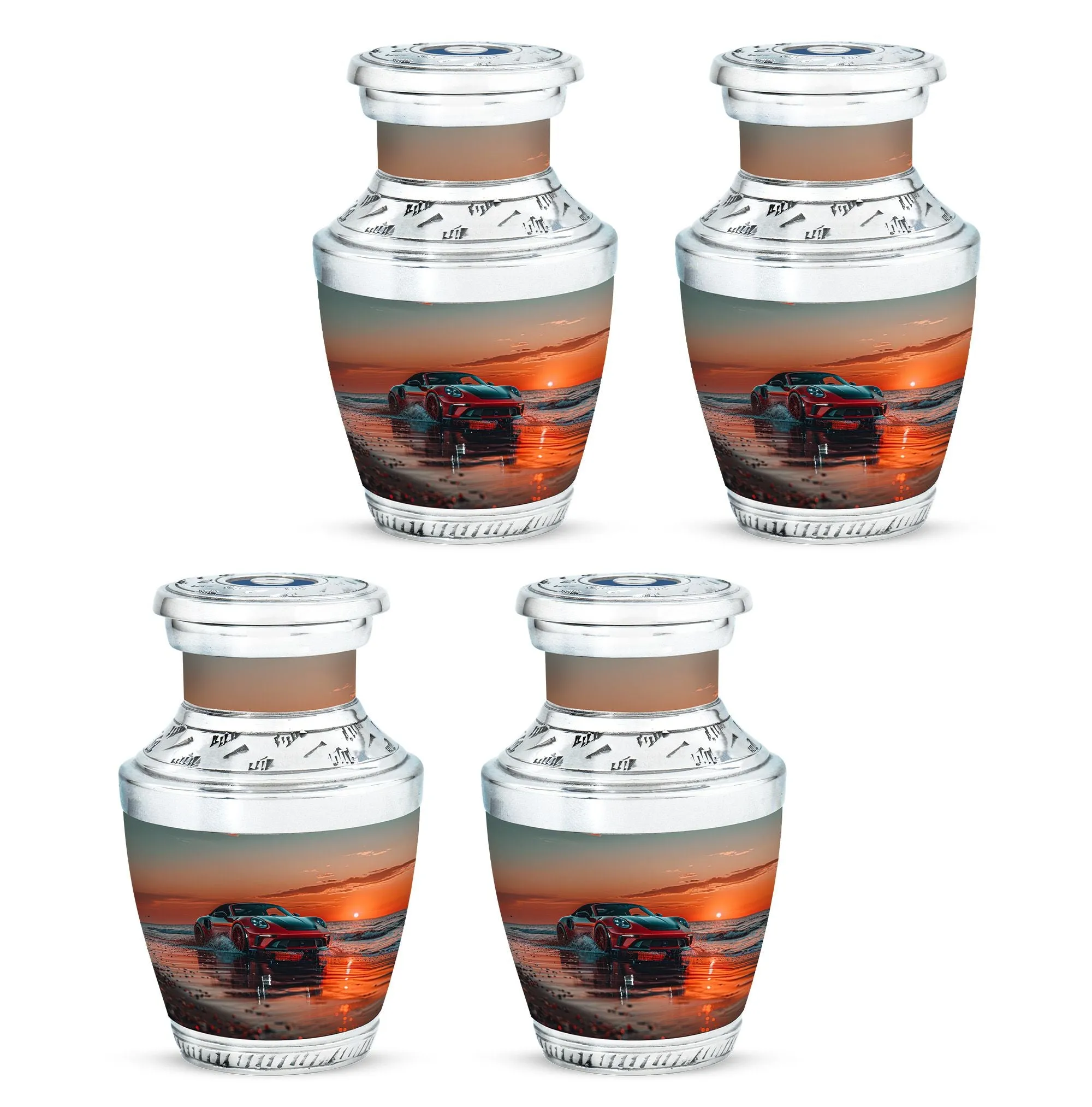 Car Cremation Medium Urns For Human Ashes Memorial & Funeral Urn