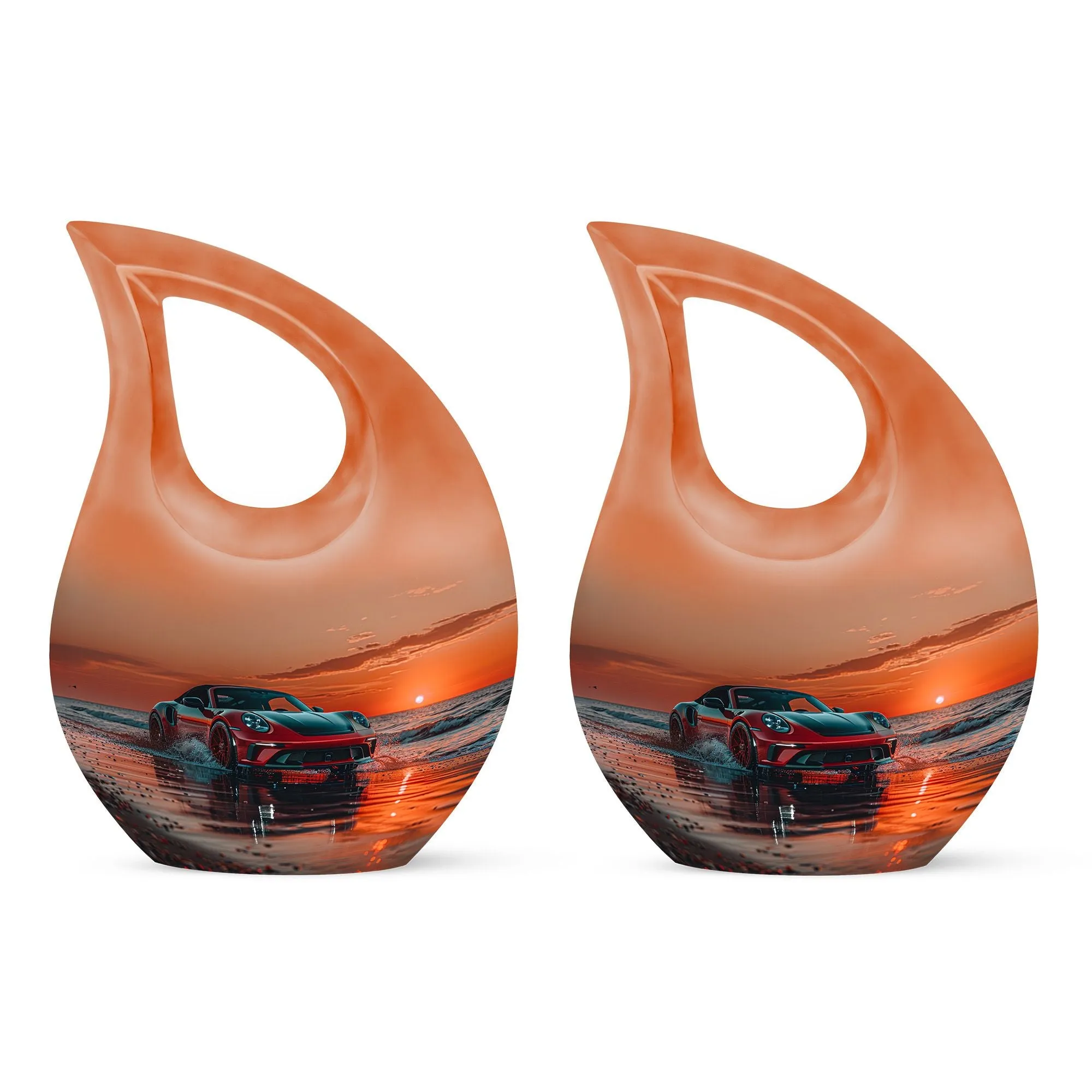 Car Cremation Medium Urns For Human Ashes Memorial & Funeral Urn