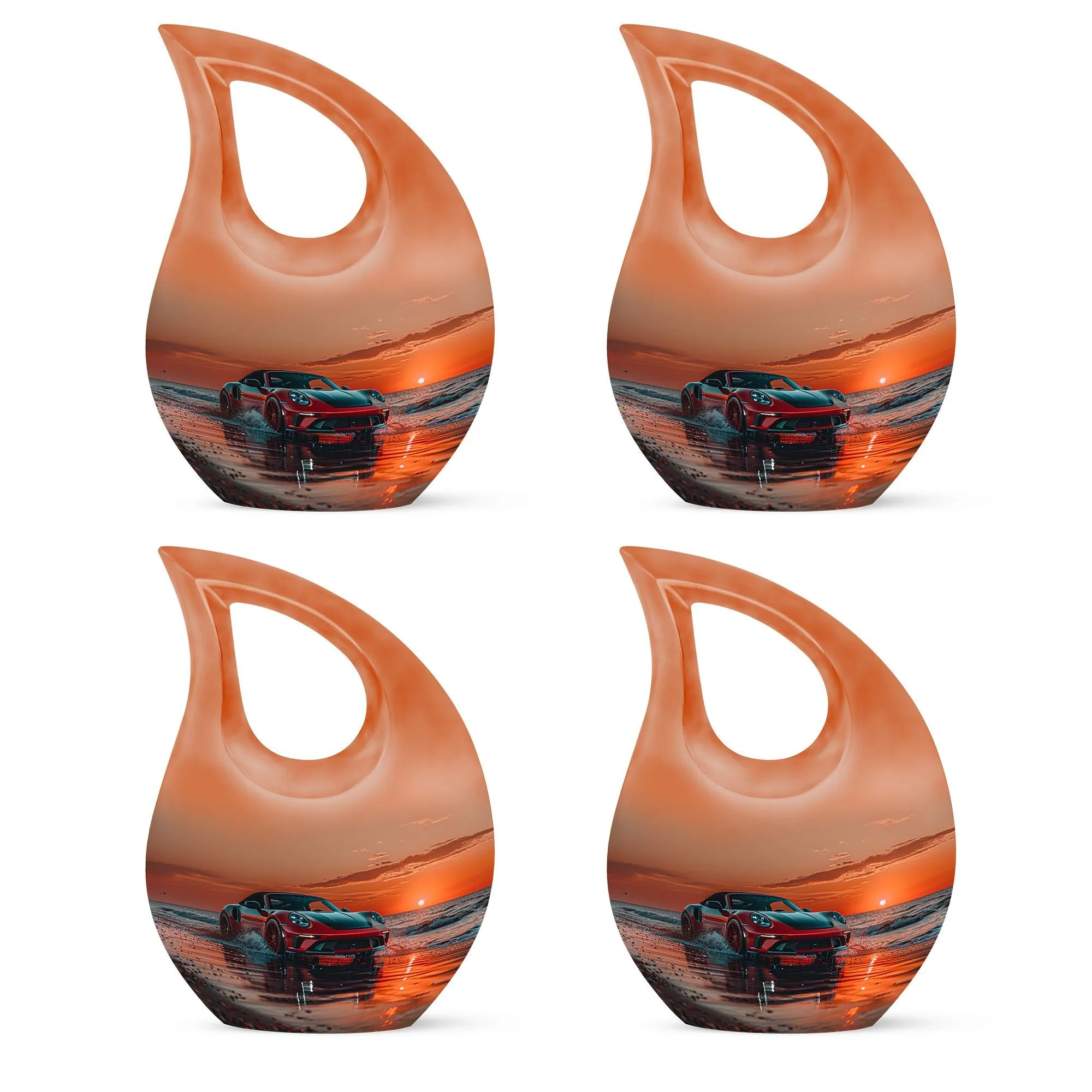 Car Cremation Medium Urns For Human Ashes Memorial & Funeral Urn