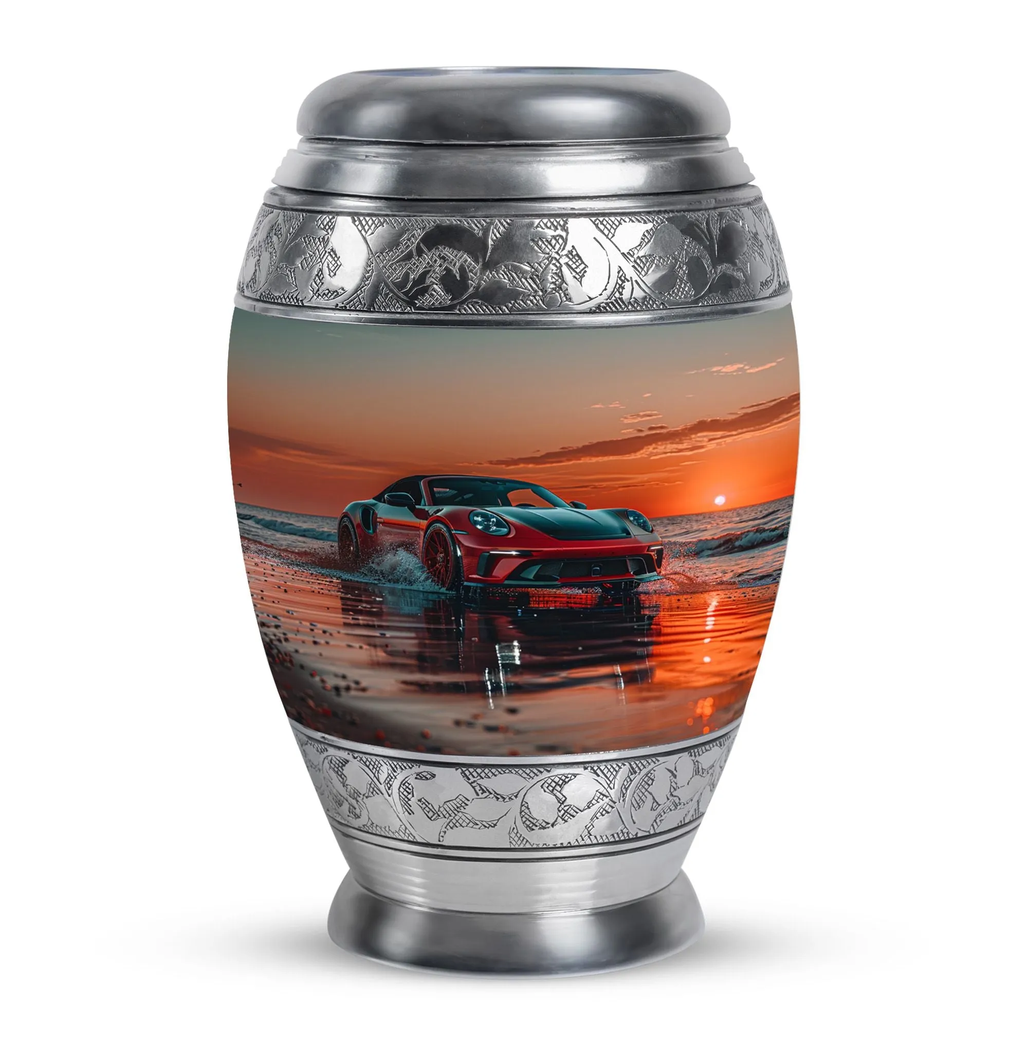 Car Cremation Medium Urns For Human Ashes Memorial & Funeral Urn