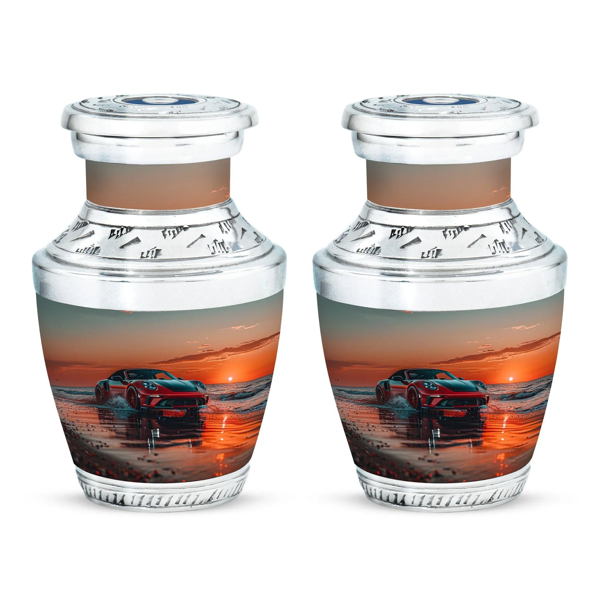Car Cremation Medium Urns For Human Ashes Memorial & Funeral Urn