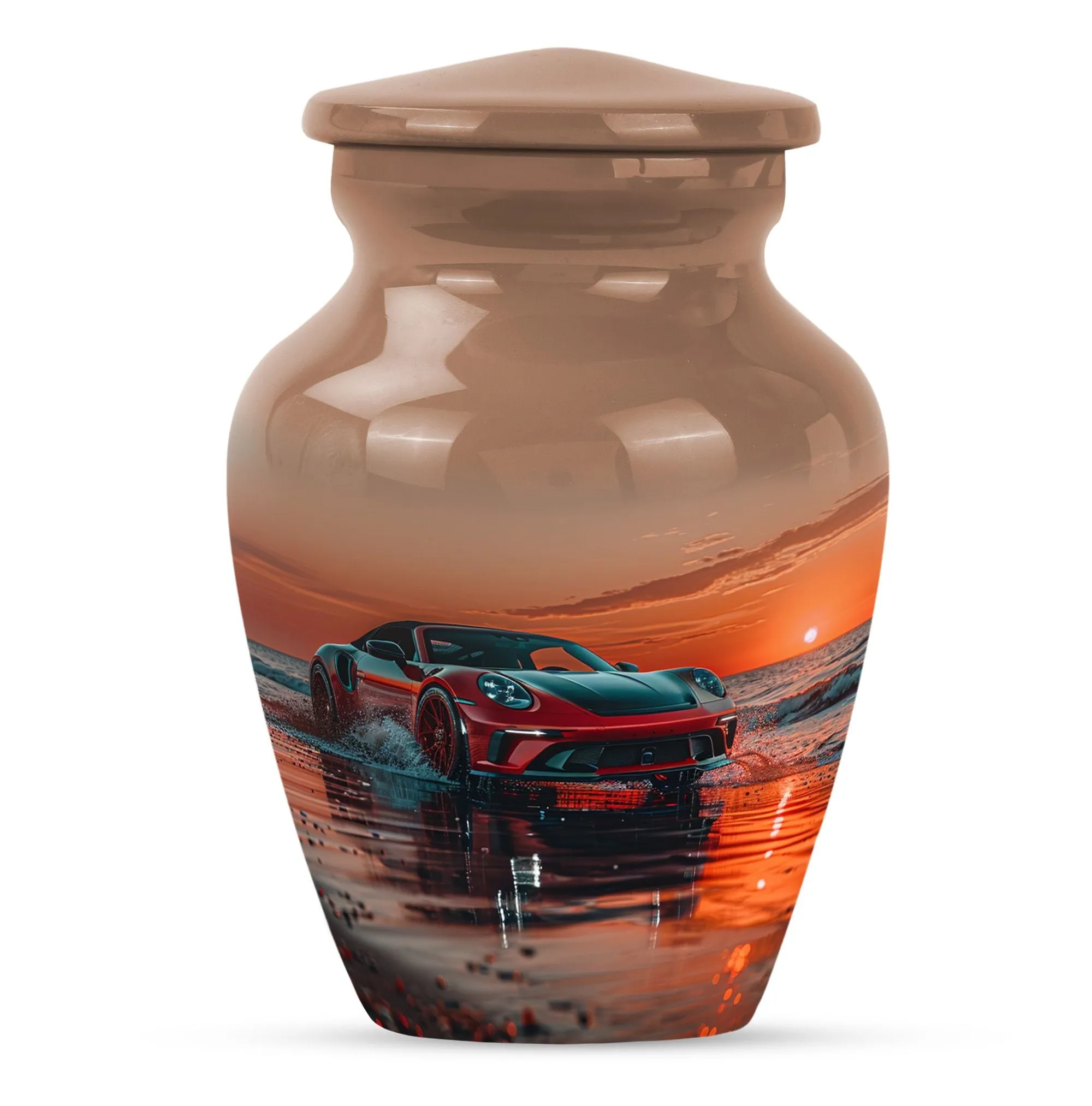 Car Cremation Medium Urns For Human Ashes Memorial & Funeral Urn