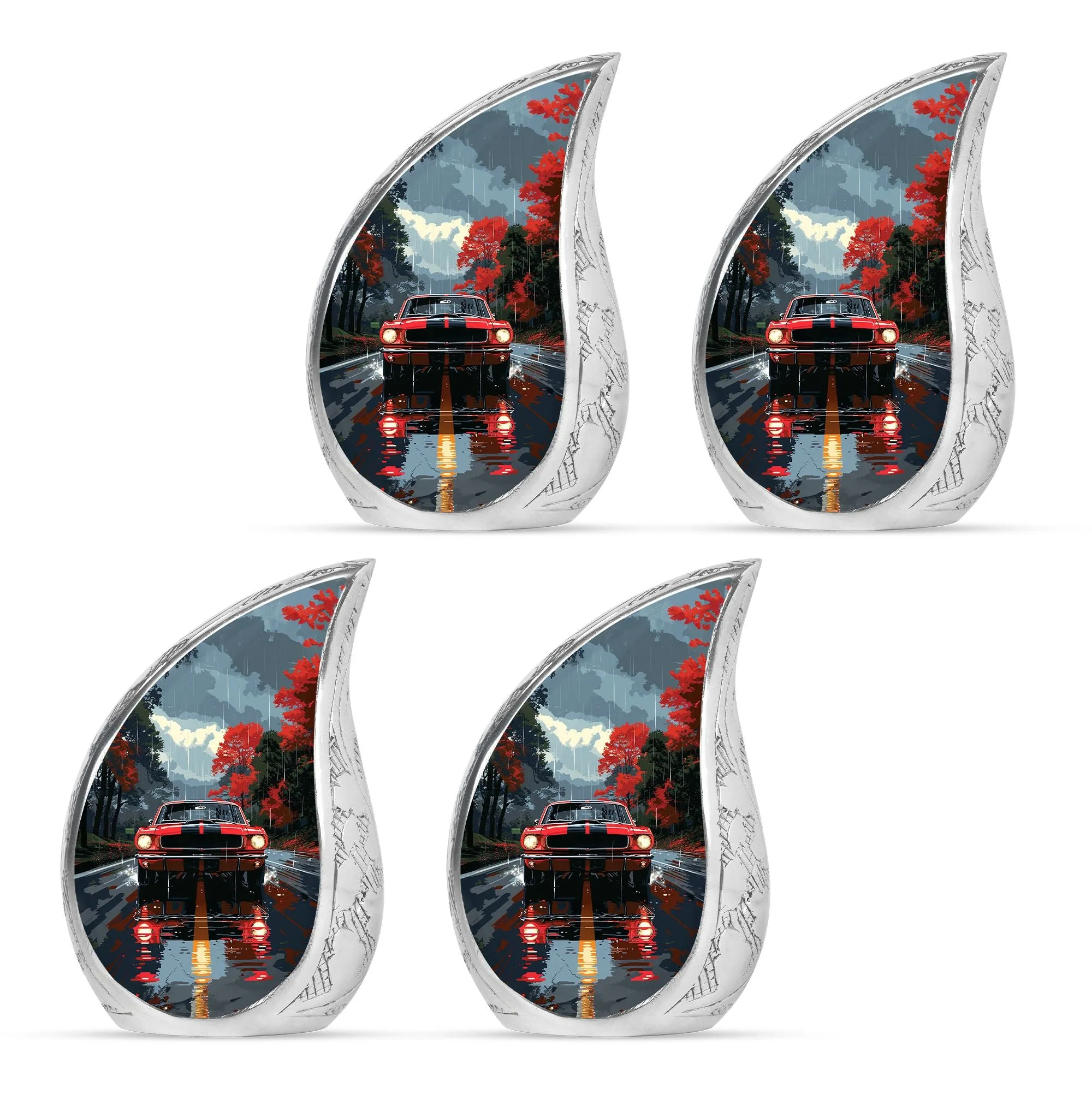 Car Cremation Personalized Urns For Human Ashes Memorial & Funeral Urn