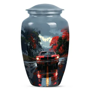 Car Cremation Personalized Urns For Human Ashes Memorial & Funeral Urn