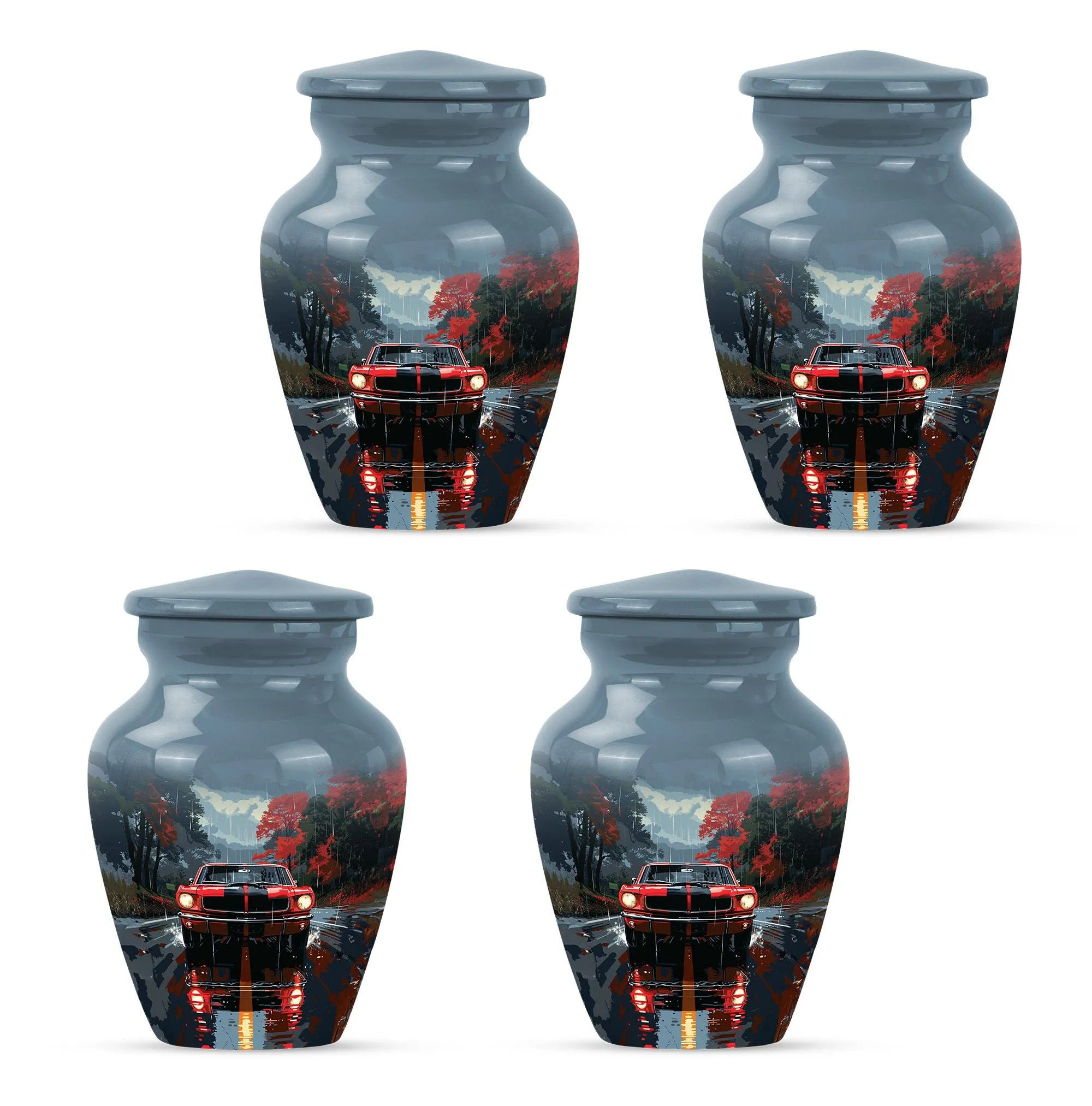 Car Cremation Personalized Urns For Human Ashes Memorial & Funeral Urn