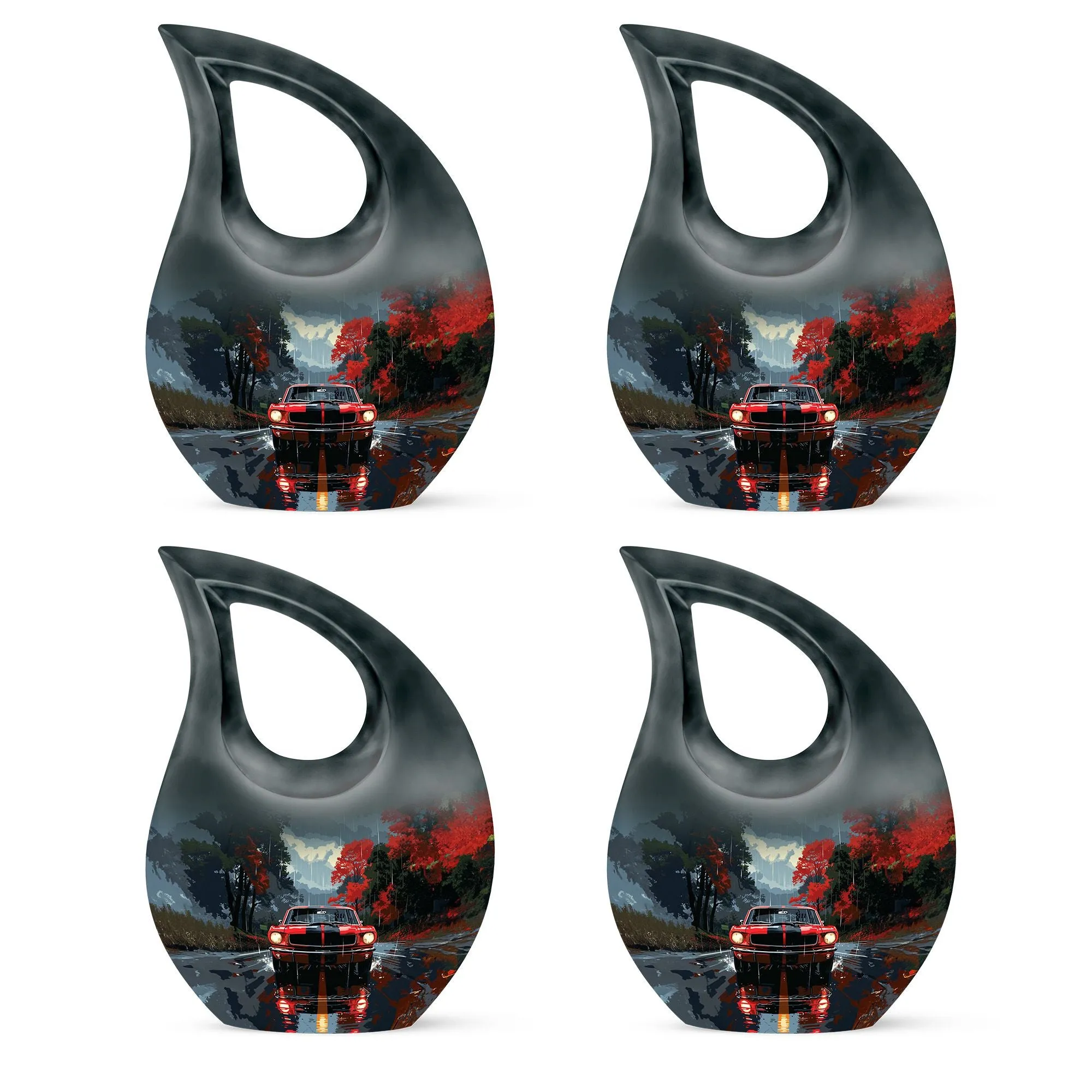 Car Cremation Personalized Urns For Human Ashes Memorial & Funeral Urn