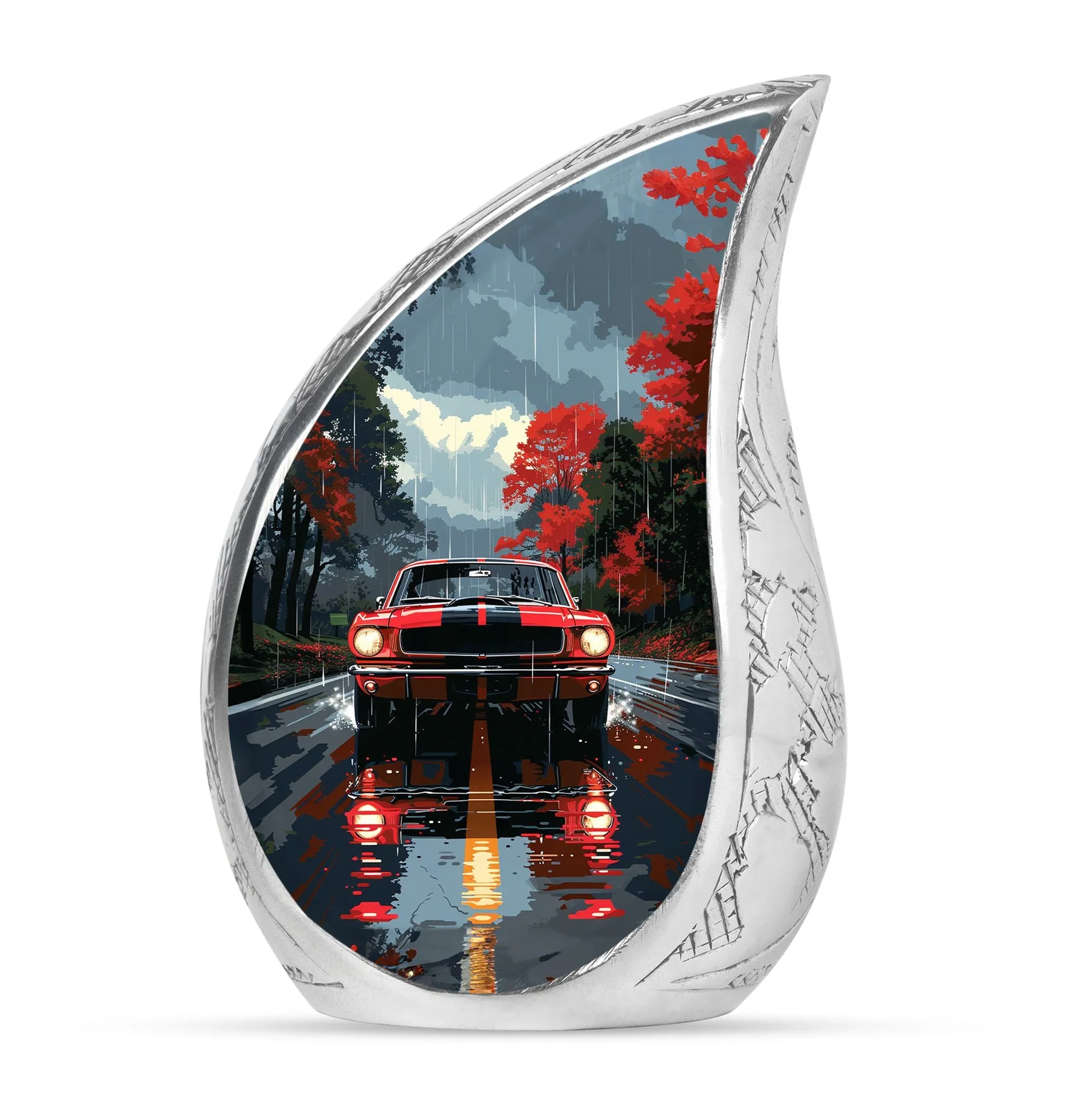 Car Cremation Personalized Urns For Human Ashes Memorial & Funeral Urn