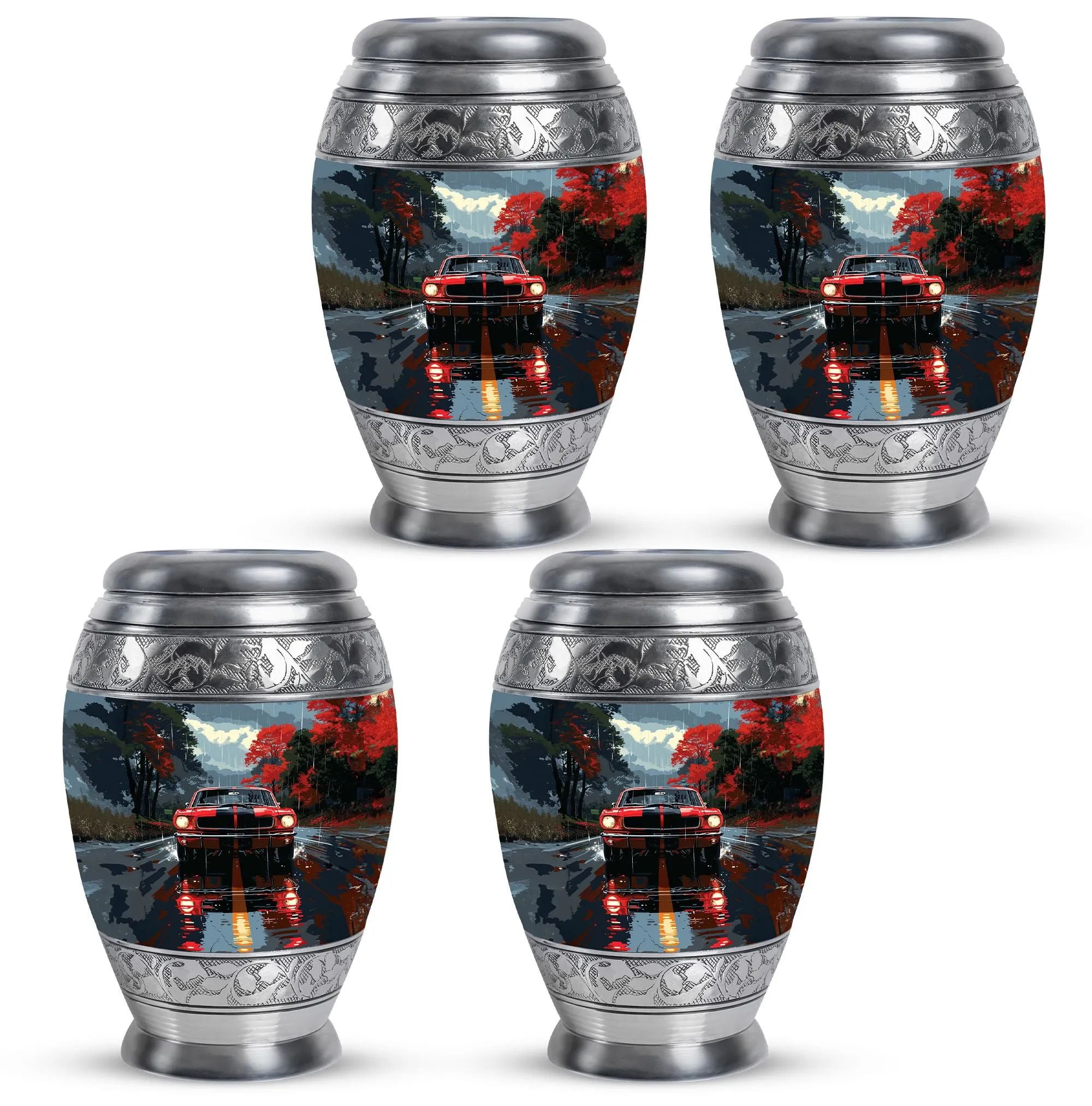 Car Cremation Personalized Urns For Human Ashes Memorial & Funeral Urn