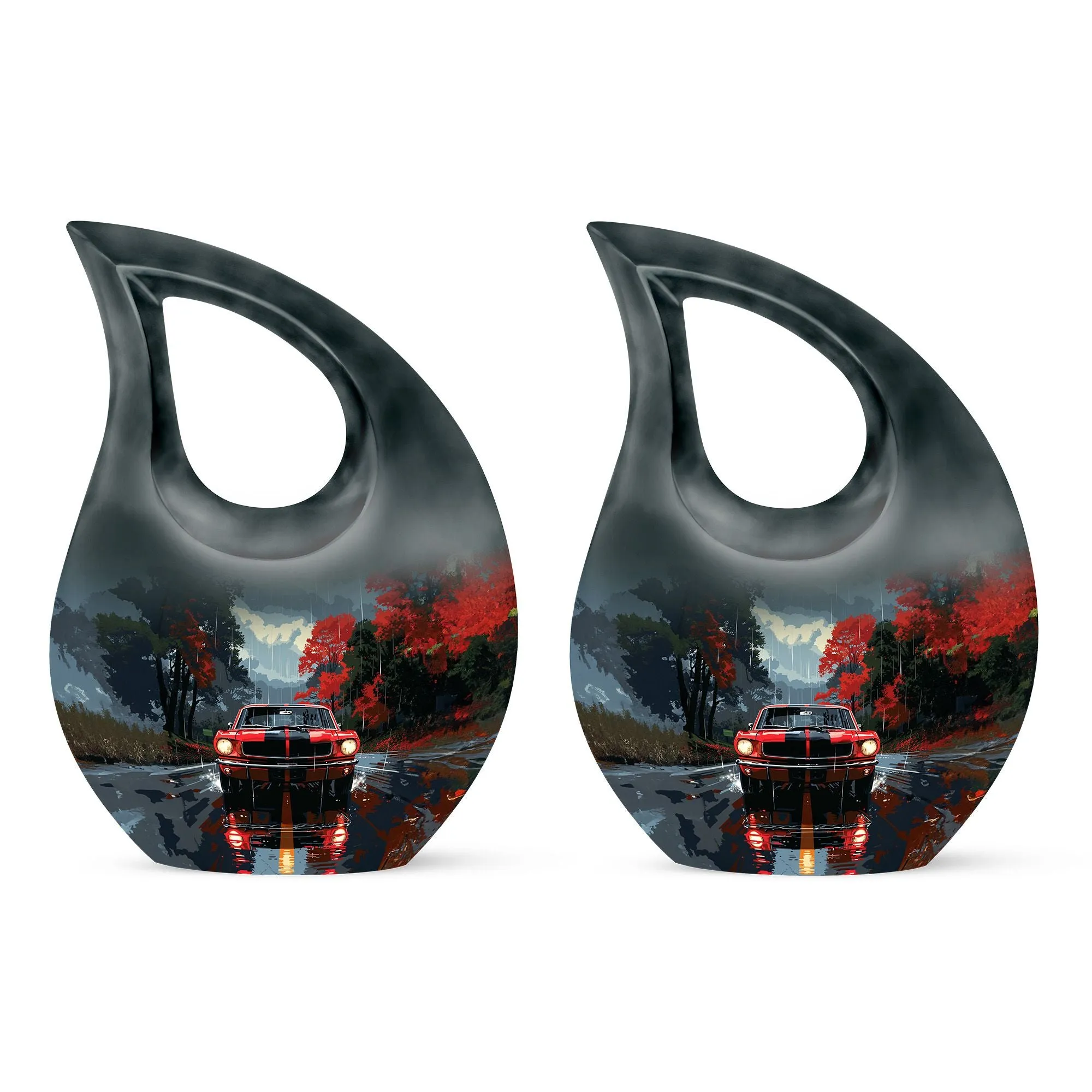 Car Cremation Personalized Urns For Human Ashes Memorial & Funeral Urn