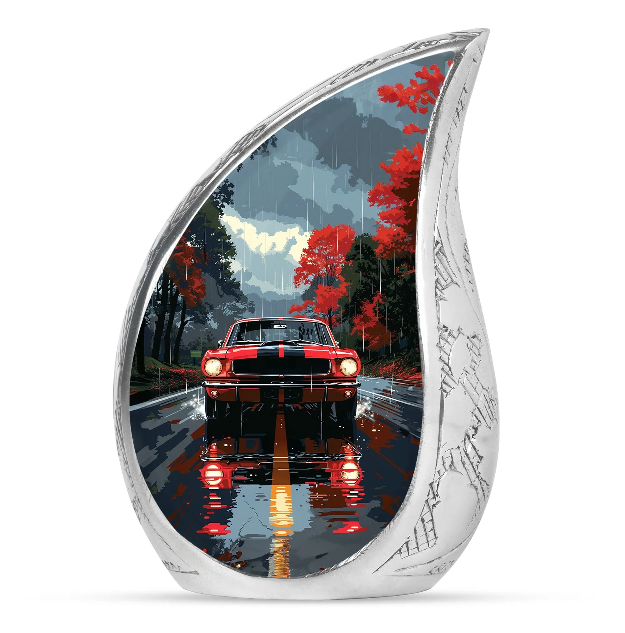 Car Cremation Personalized Urns For Human Ashes Memorial & Funeral Urn