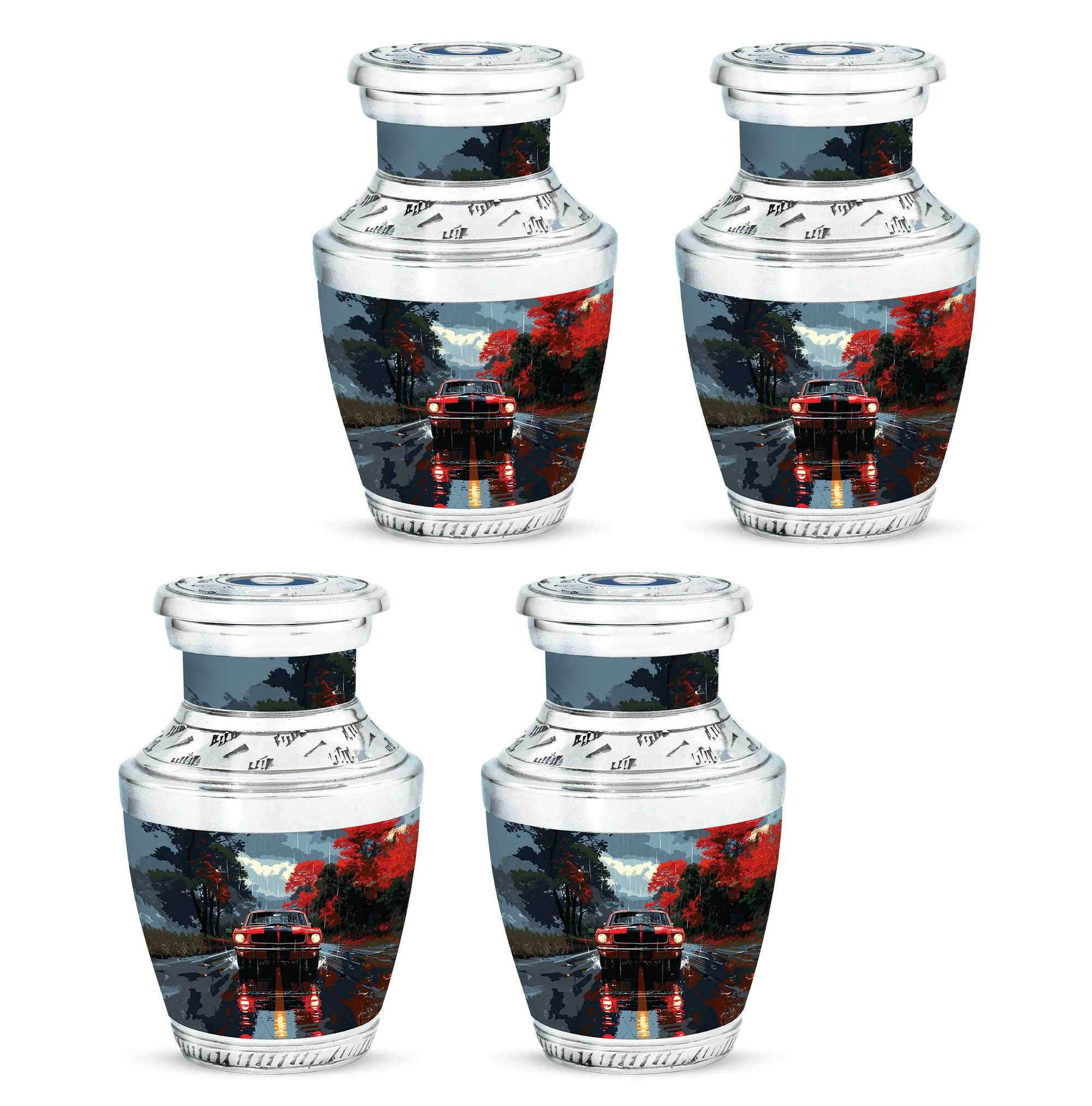 Car Cremation Personalized Urns For Human Ashes Memorial & Funeral Urn