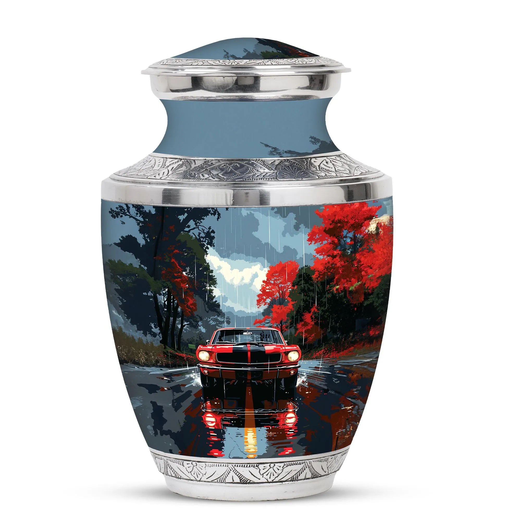 Car Cremation Personalized Urns For Human Ashes Memorial & Funeral Urn