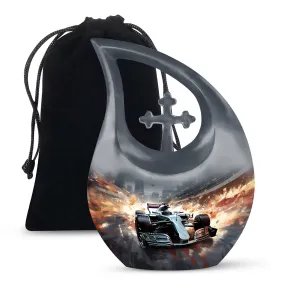Car Race Commemoration: Companion Memorial Urn
