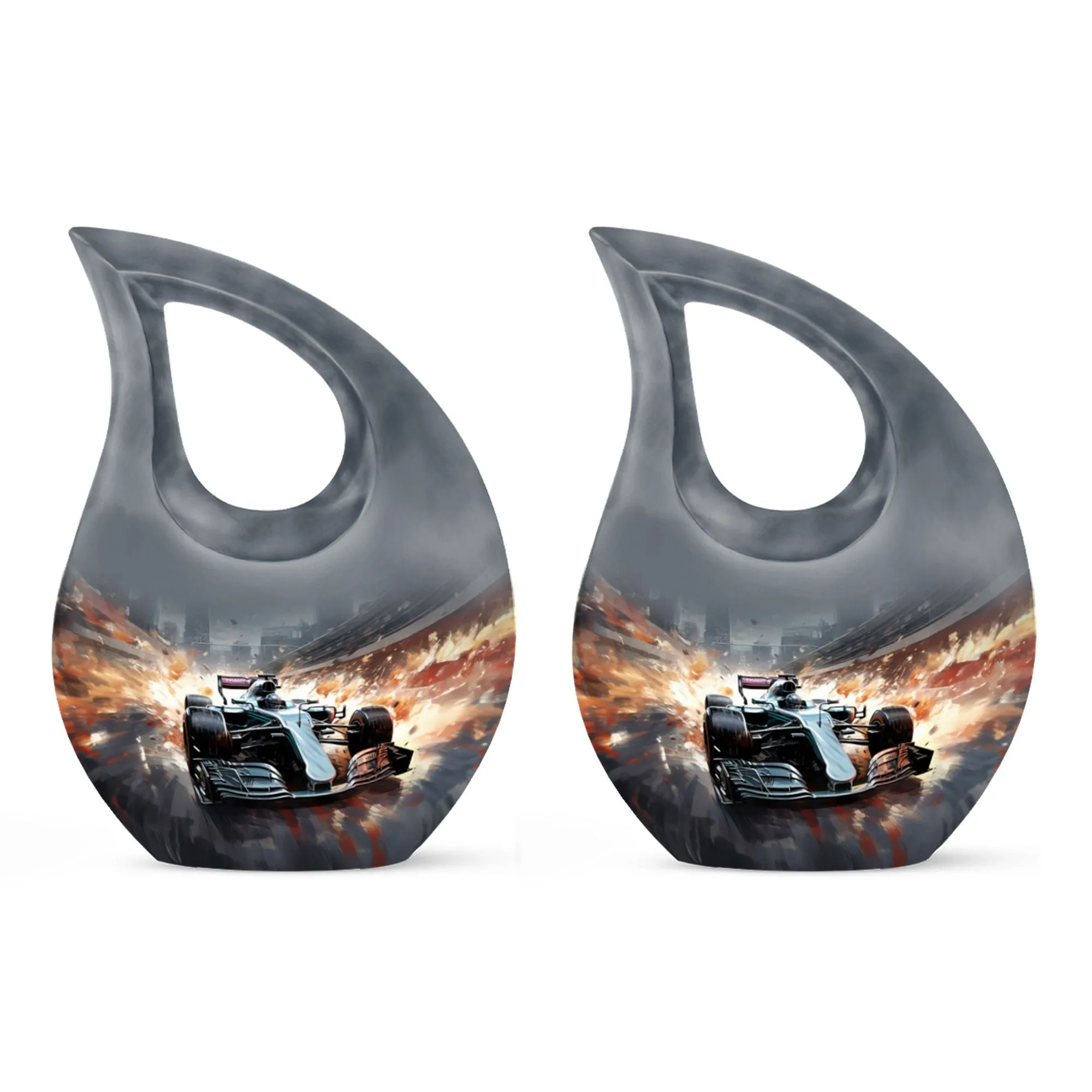 Car Race Commemoration: Companion Memorial Urn