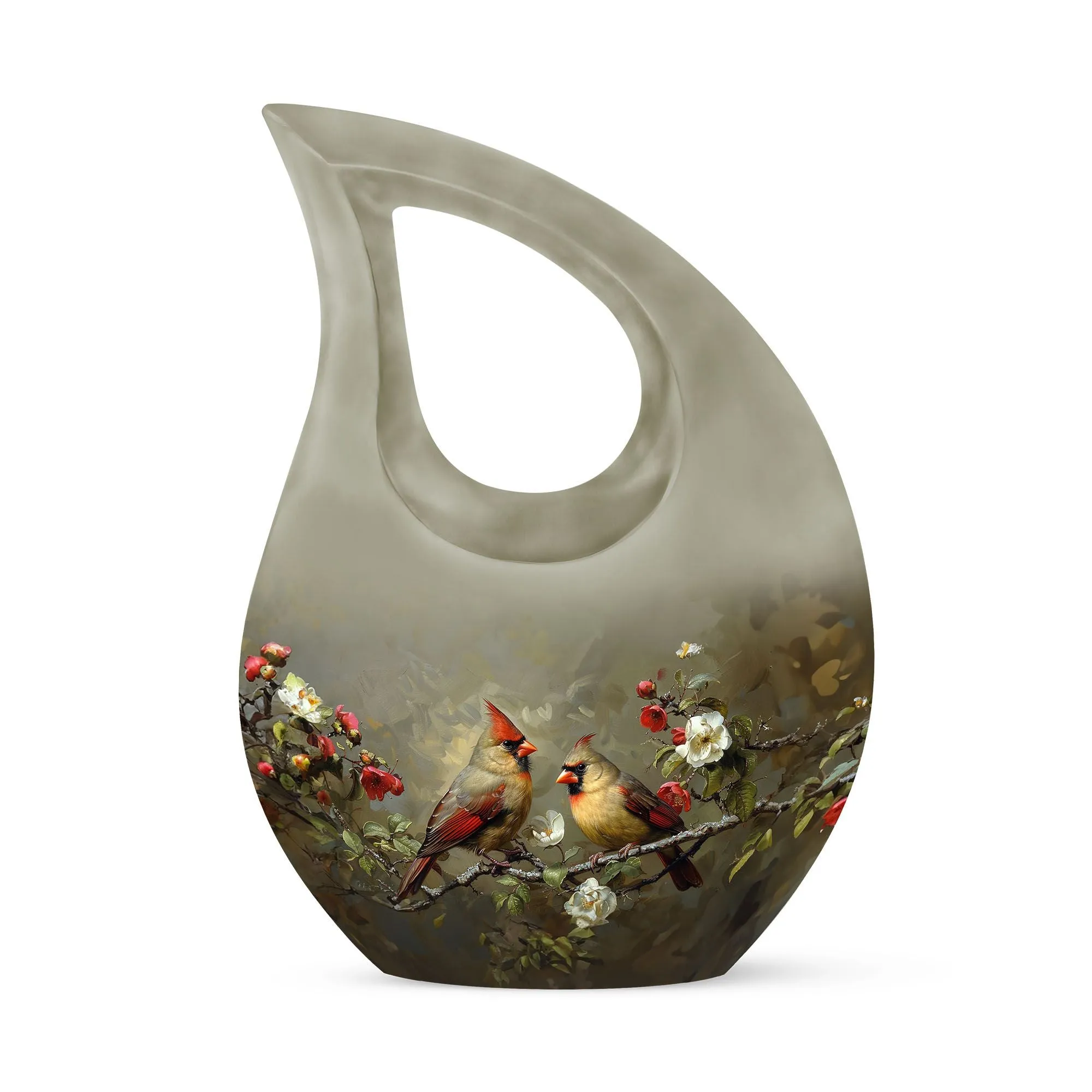 Cardinal Bird Cremation Mini Urns For Human Ashes Memorial & Funeral Urn
