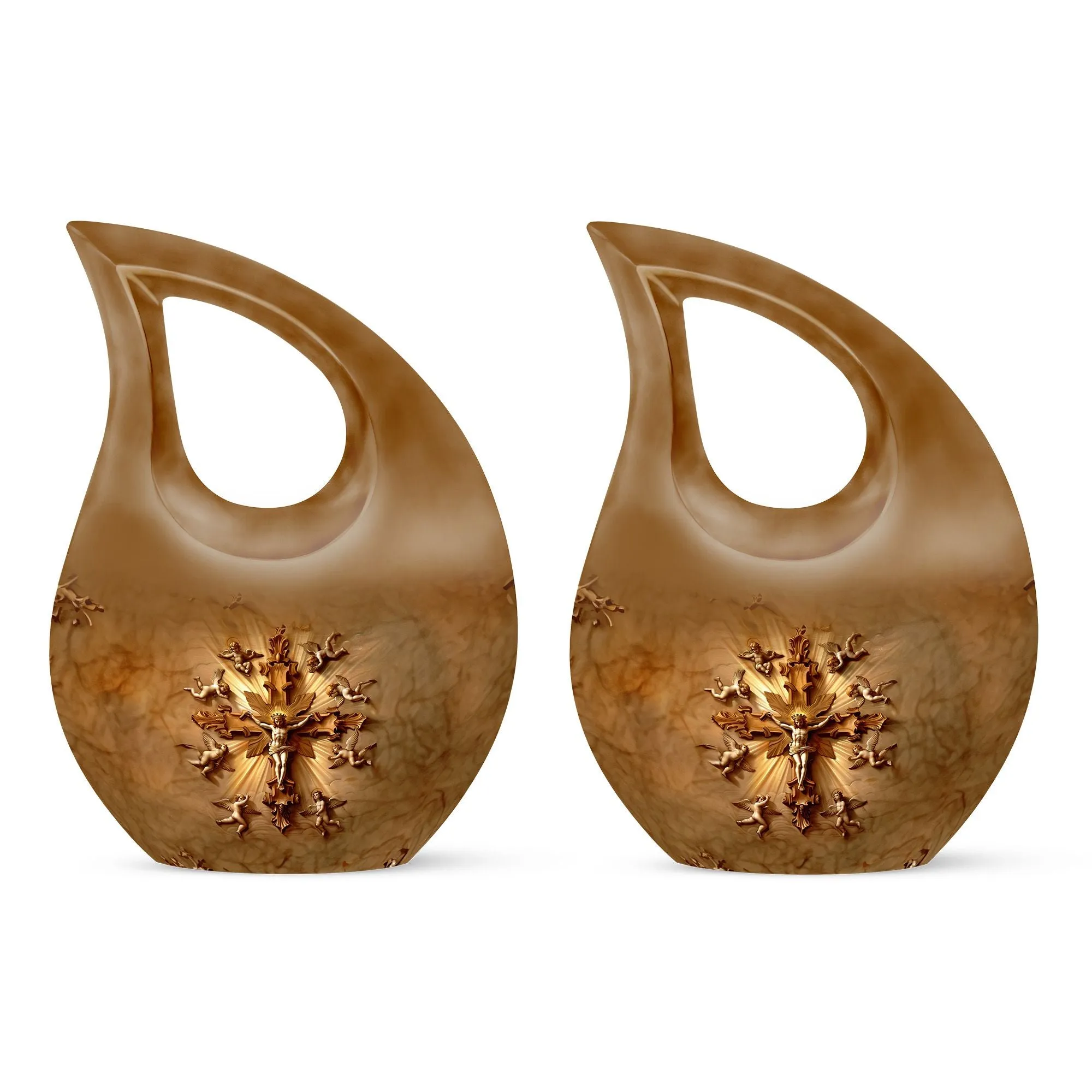 Catholic Urn: Perfect Memorials Cremation Urn For Human Ashes
