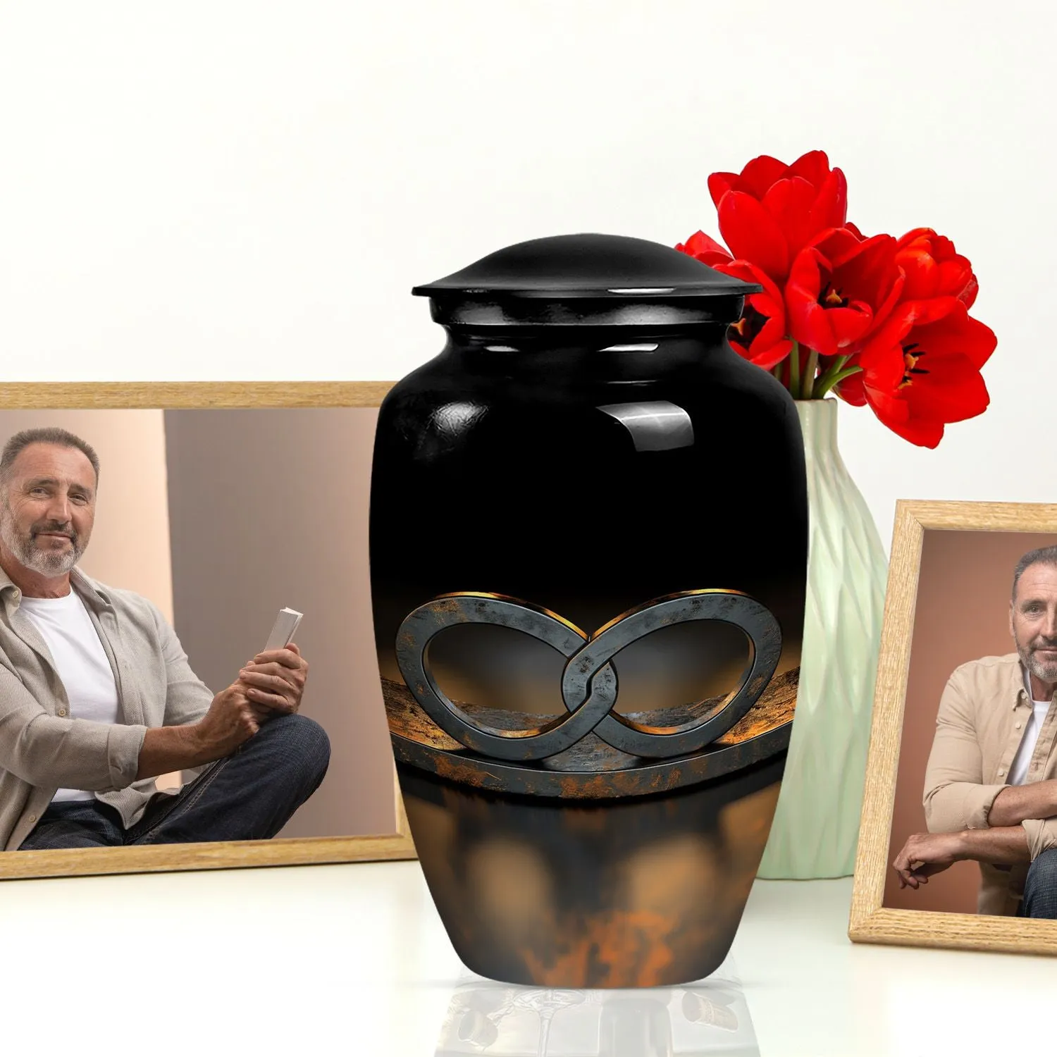 Ceremonial Catholic Urn for Ashes The ideal solution