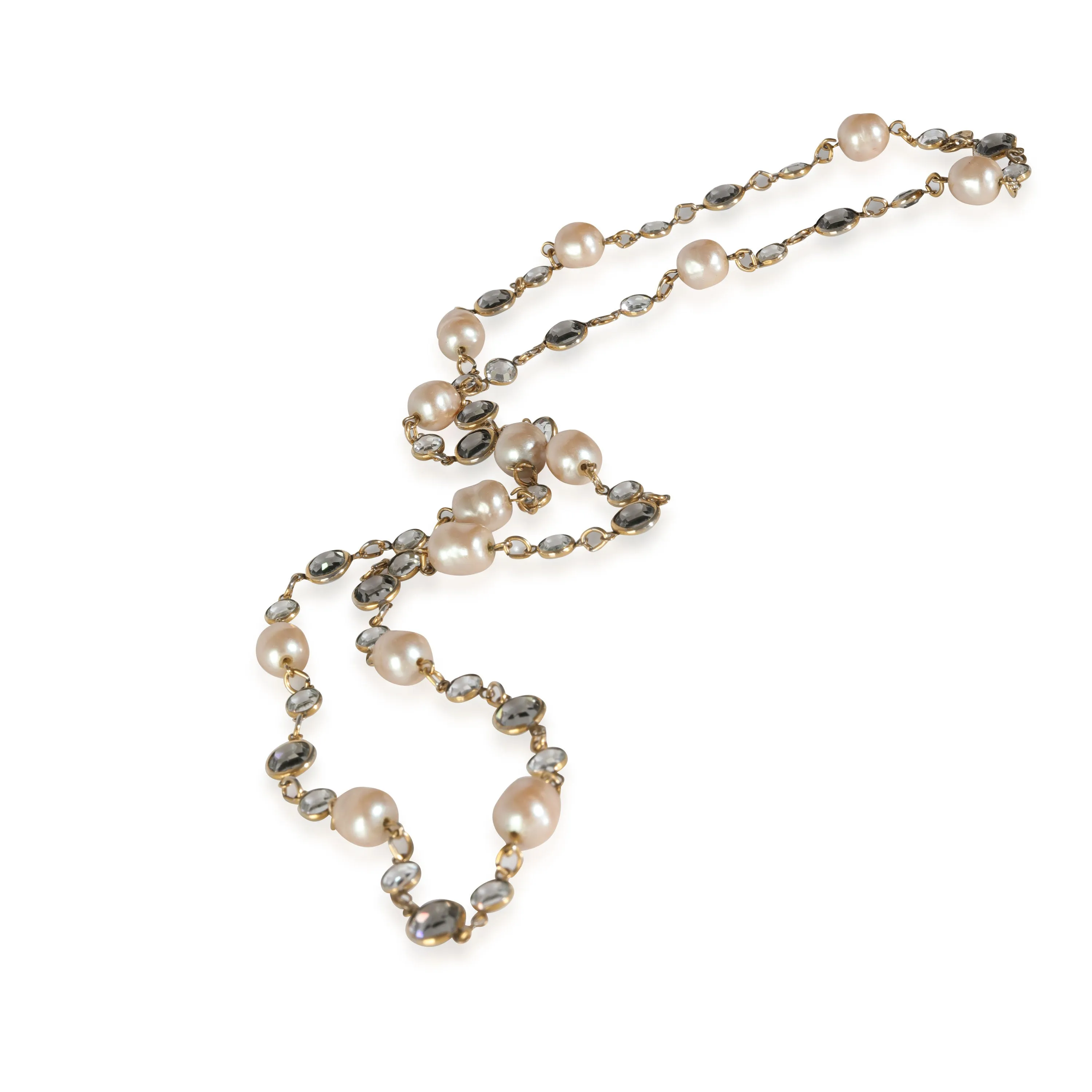 Chanel 1981 Vintage Gripoix Necklace in Gold Plated