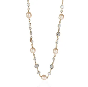 Chanel 1981 Vintage Gripoix Necklace in Gold Plated