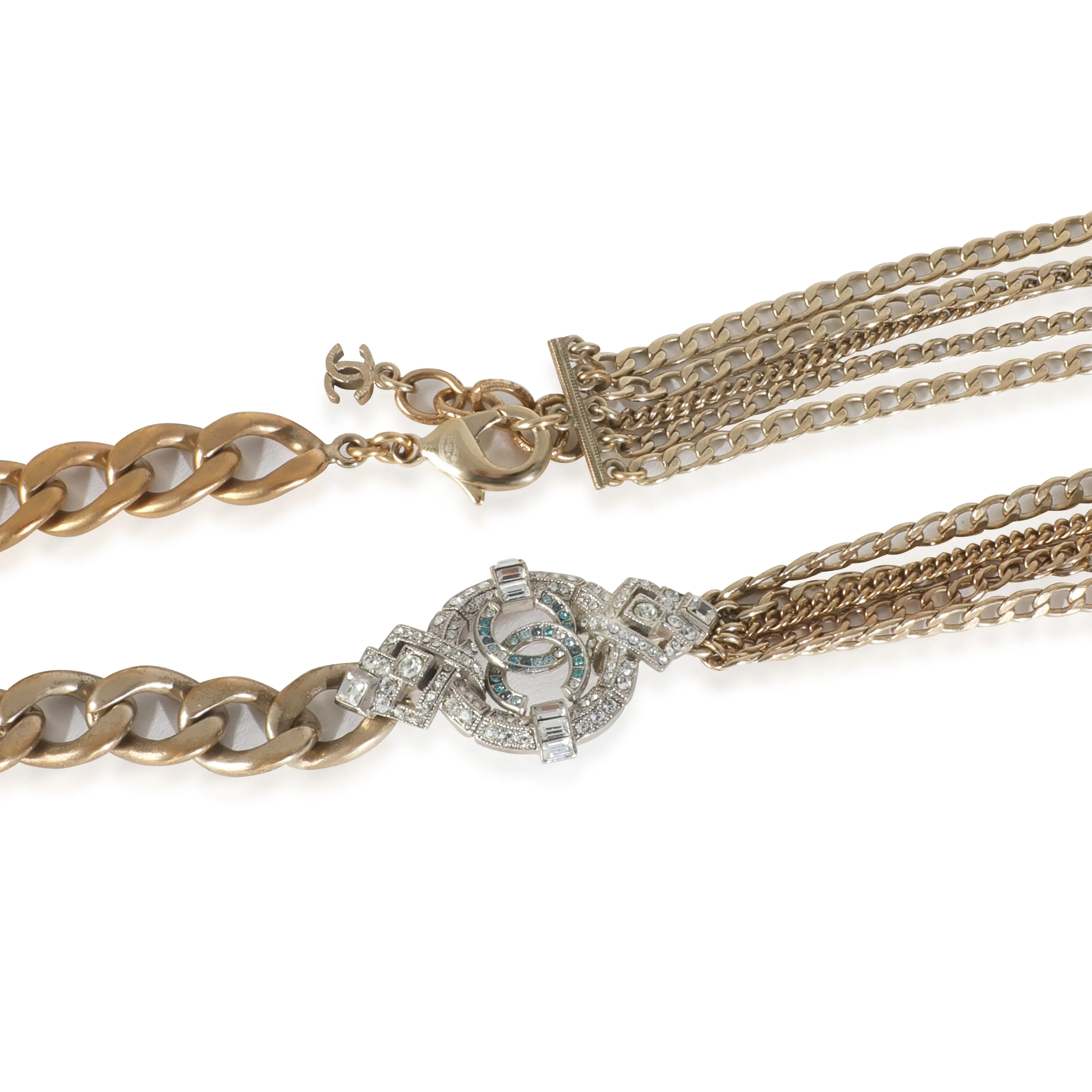 Chanel Gold-Plated  2016 Multistrand Necklace