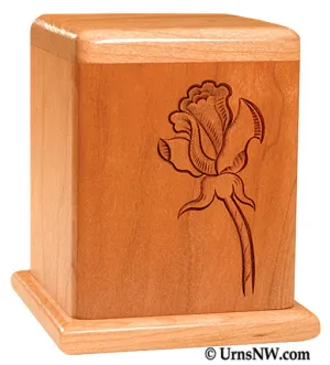 Cherry Keepsake Urn Rose