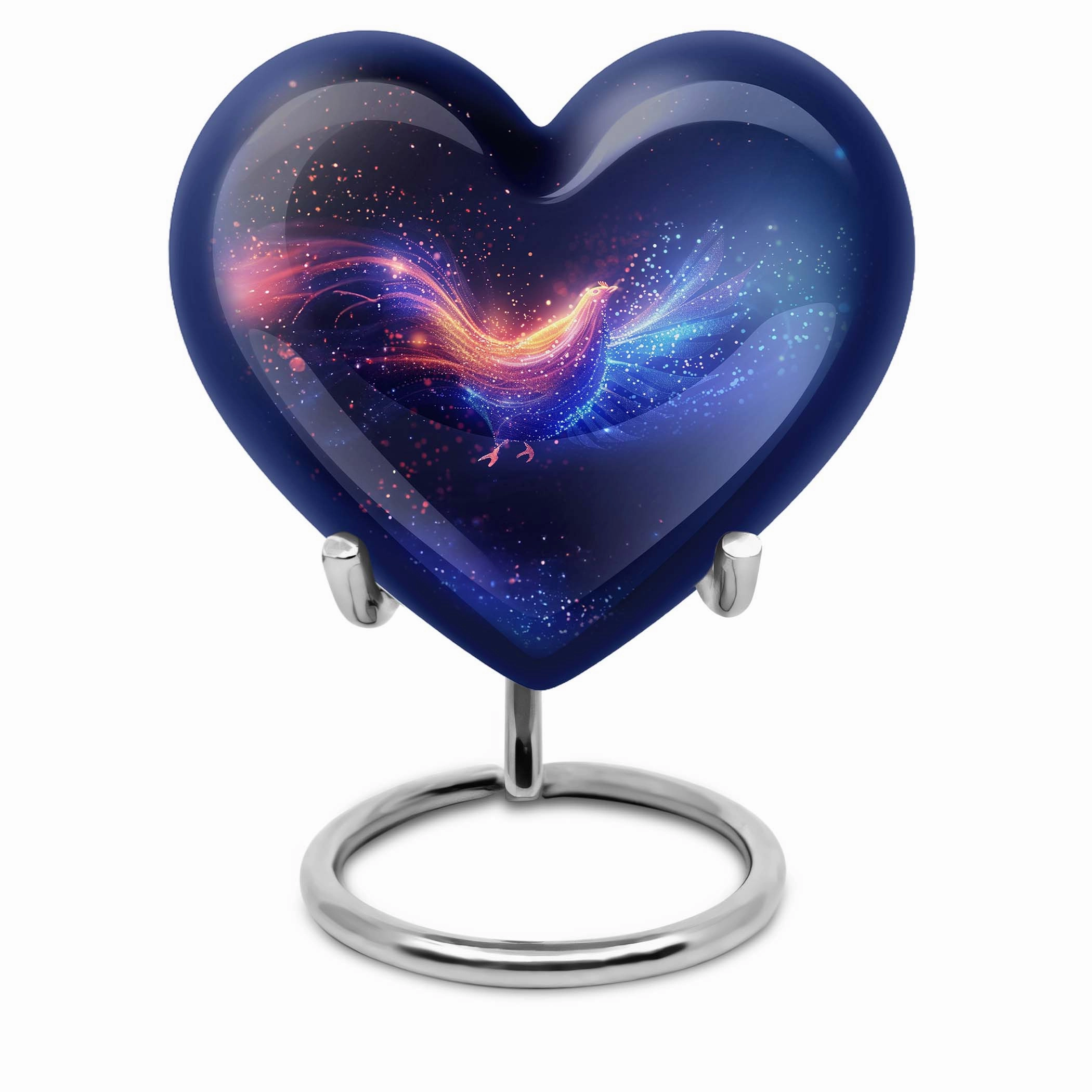 Chicken Heart Cremation Urn - Large Dignified Storage