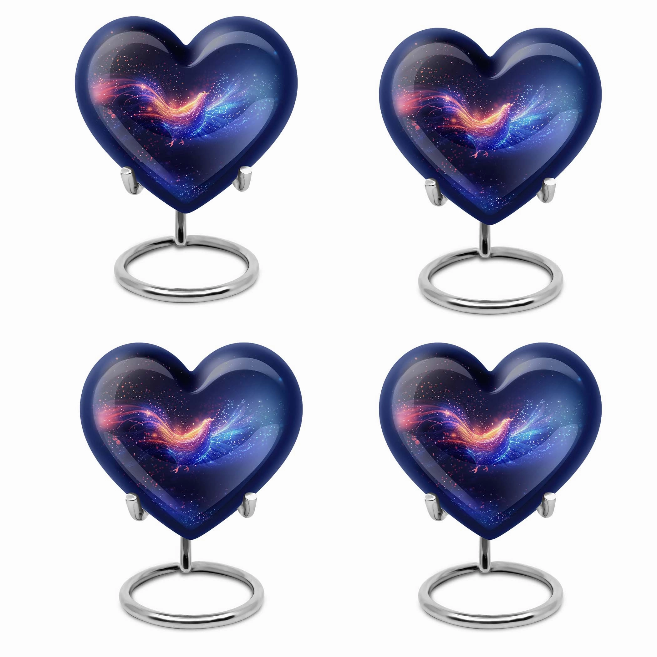 Chicken Heart Cremation Urn - Large Dignified Storage