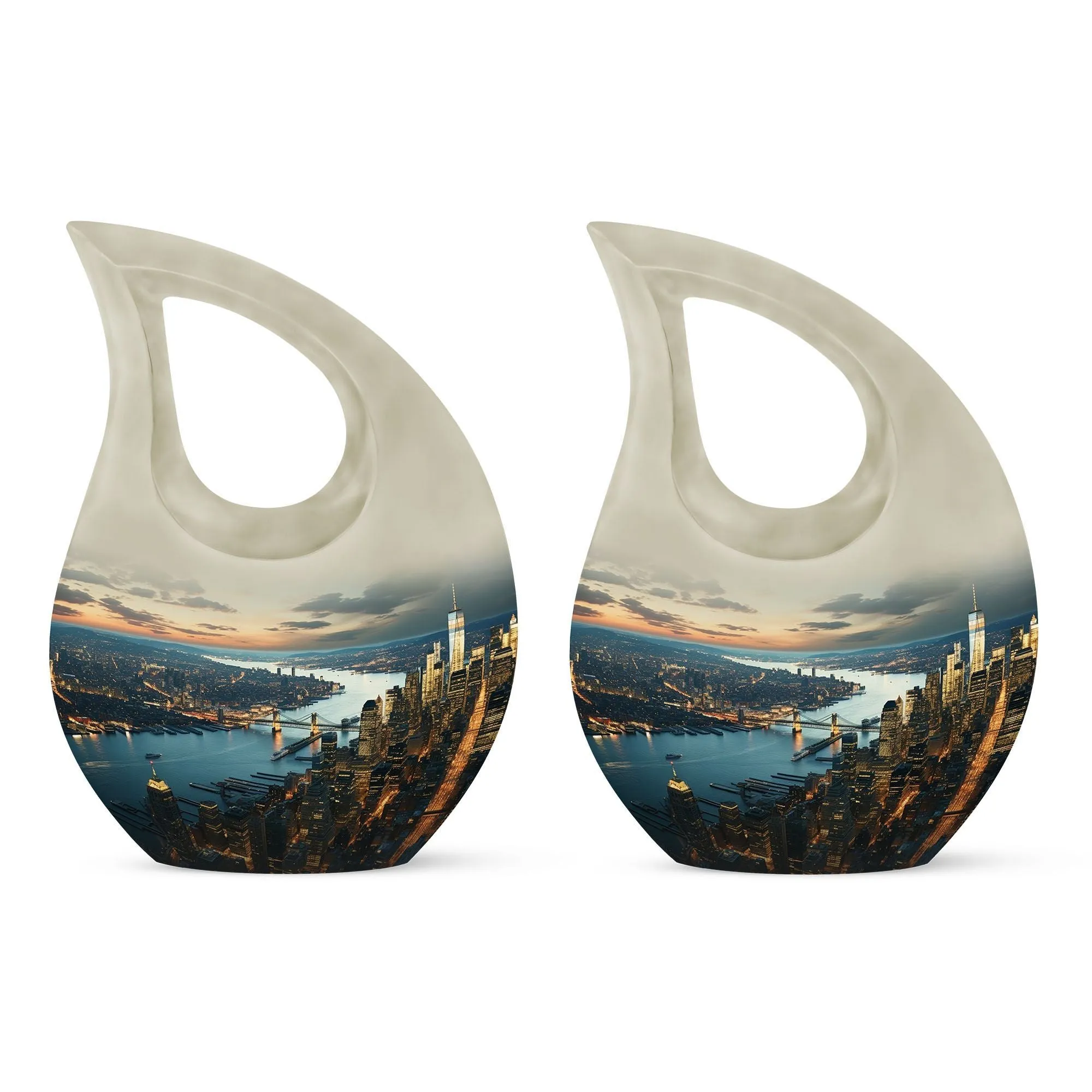 Cityscape Urn for Ashes| Cremation Urn For Ashes