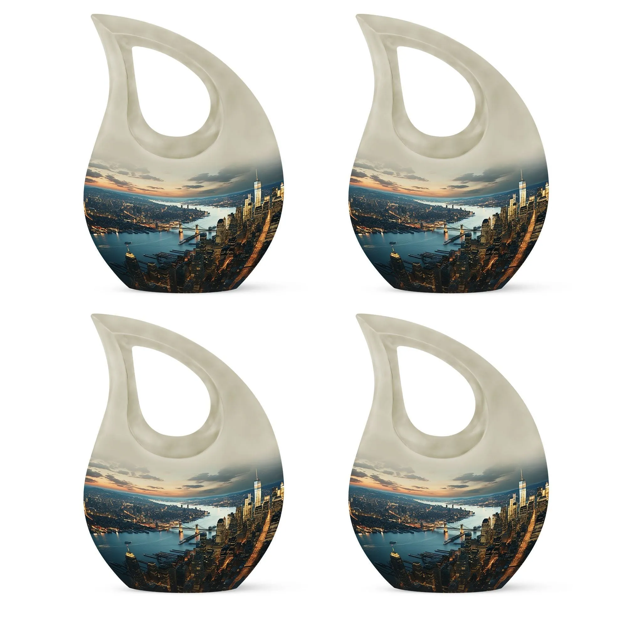Cityscape Urn for Ashes| Cremation Urn For Ashes