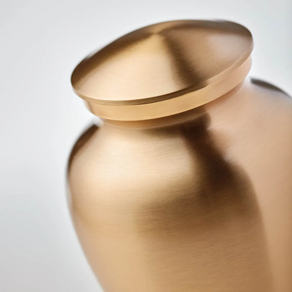 Classic Bronze Pet Urn in Small