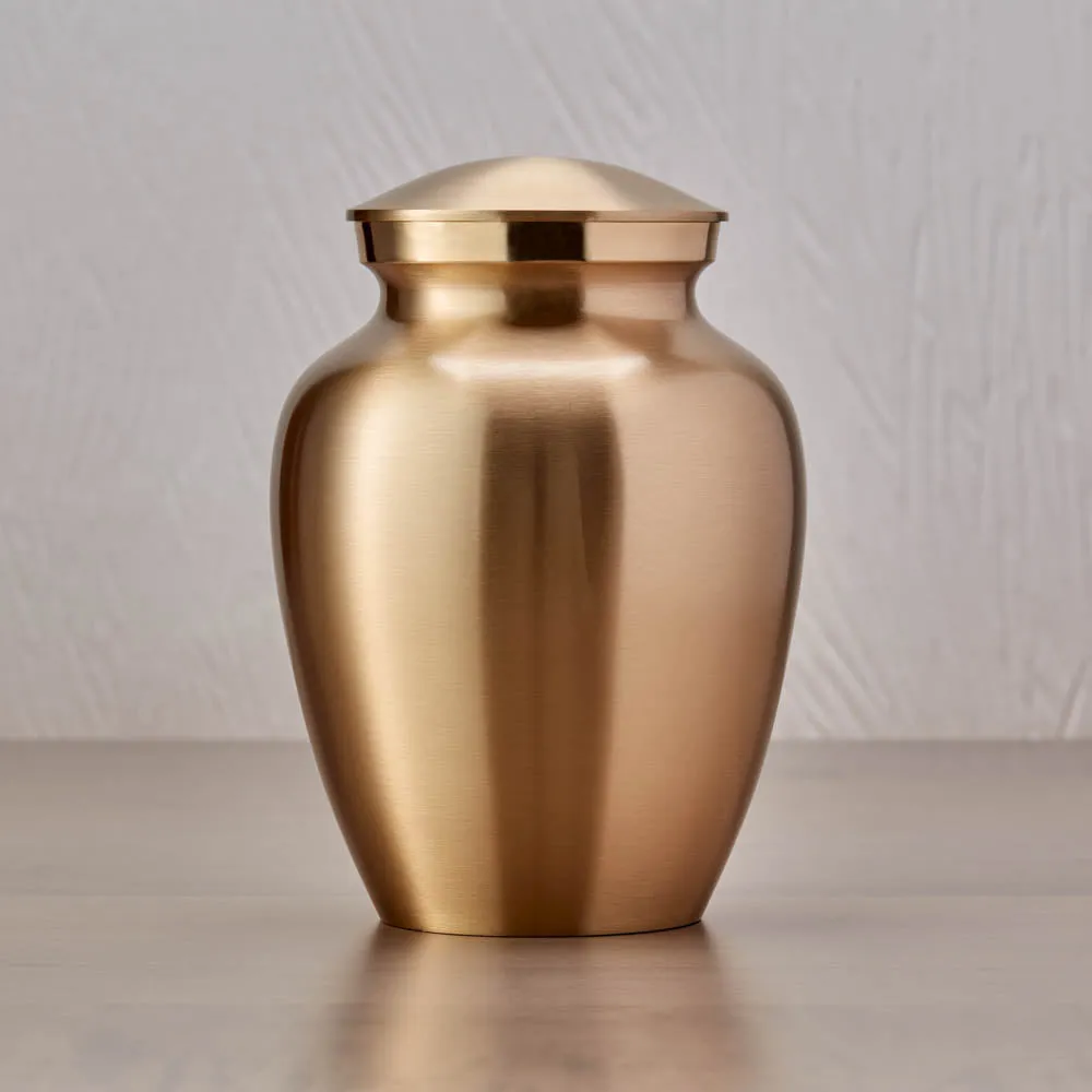 Classic Bronze Pet Urn in Small