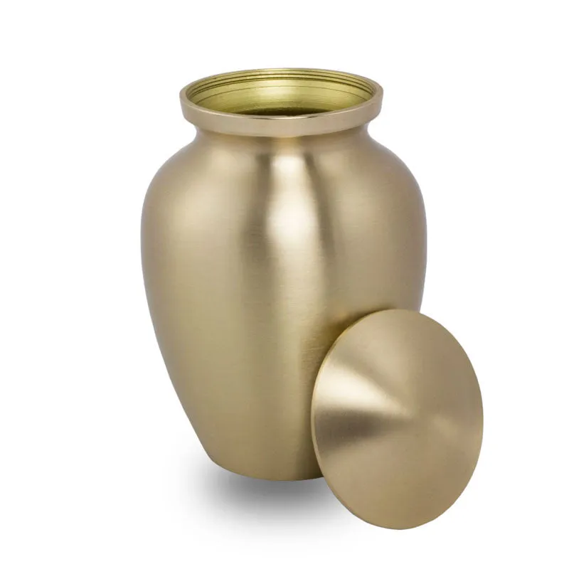 Classic Bronze Pet Urn in Small