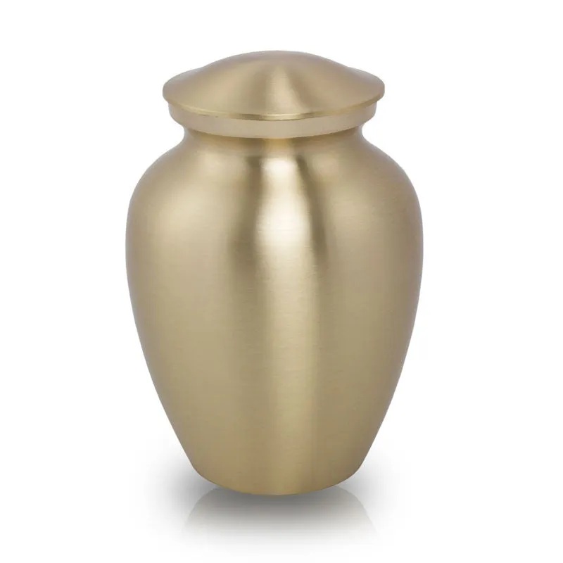 Classic Bronze Pet Urn in Small