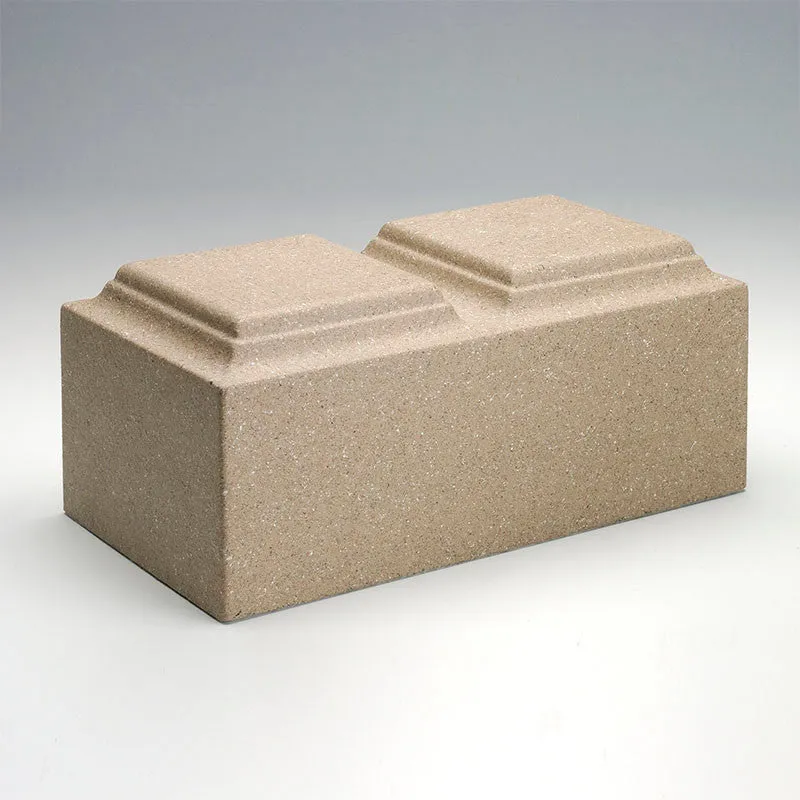 Classic Stone-Tone Cultured Marble Urn in Catalina