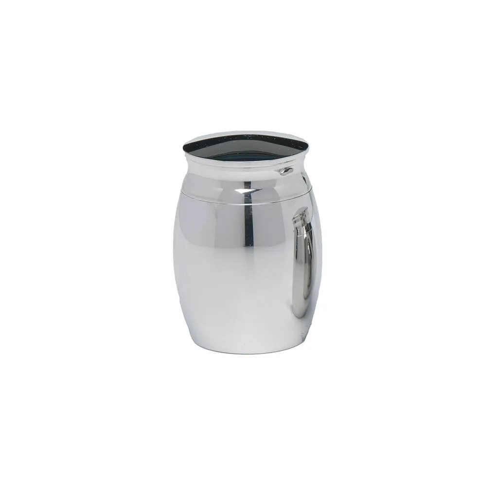 CLEARANCE - Mini Urn 03- Metallic Silver