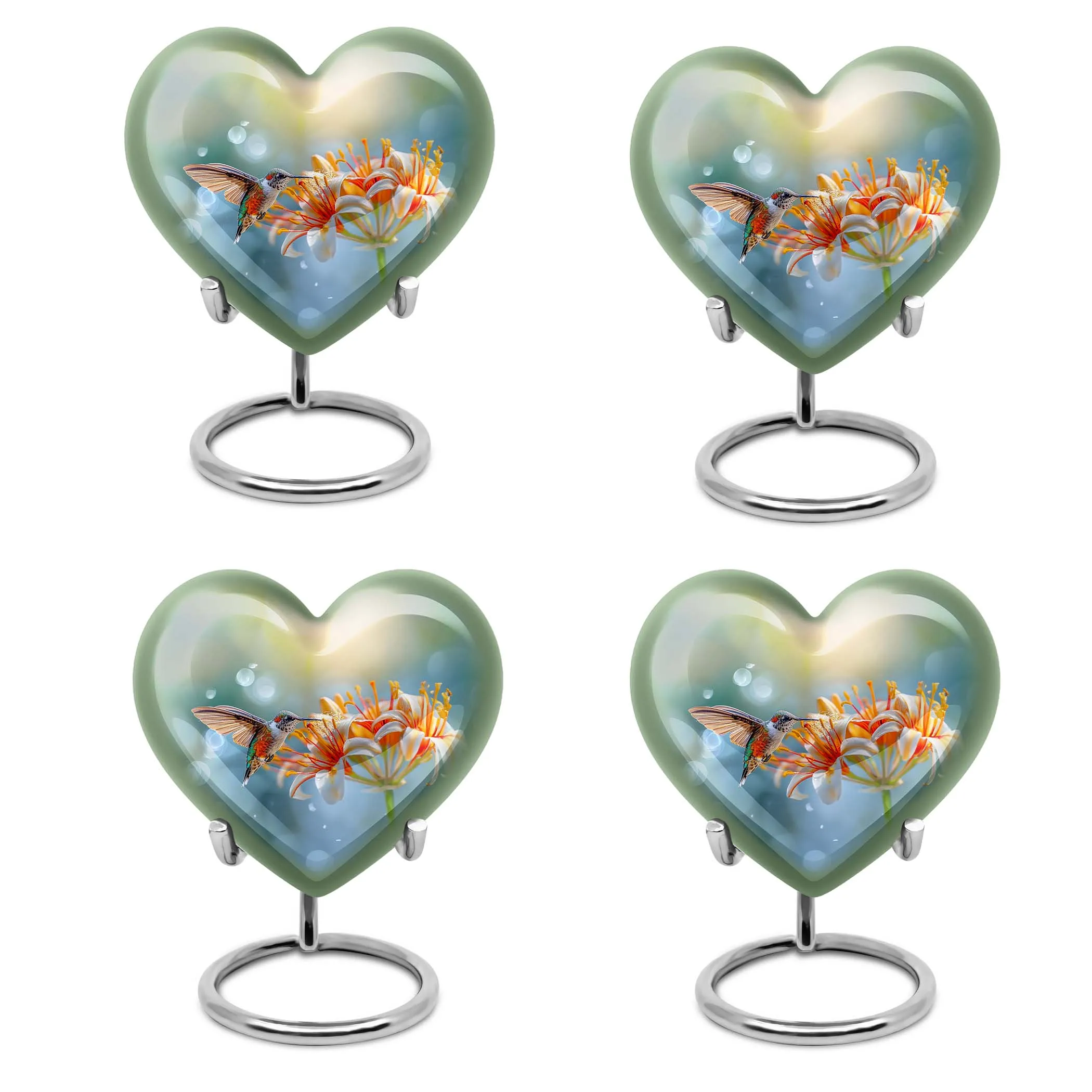 Comfort Hummingbird Cremation Urn - Serene Rest Ash Chamber