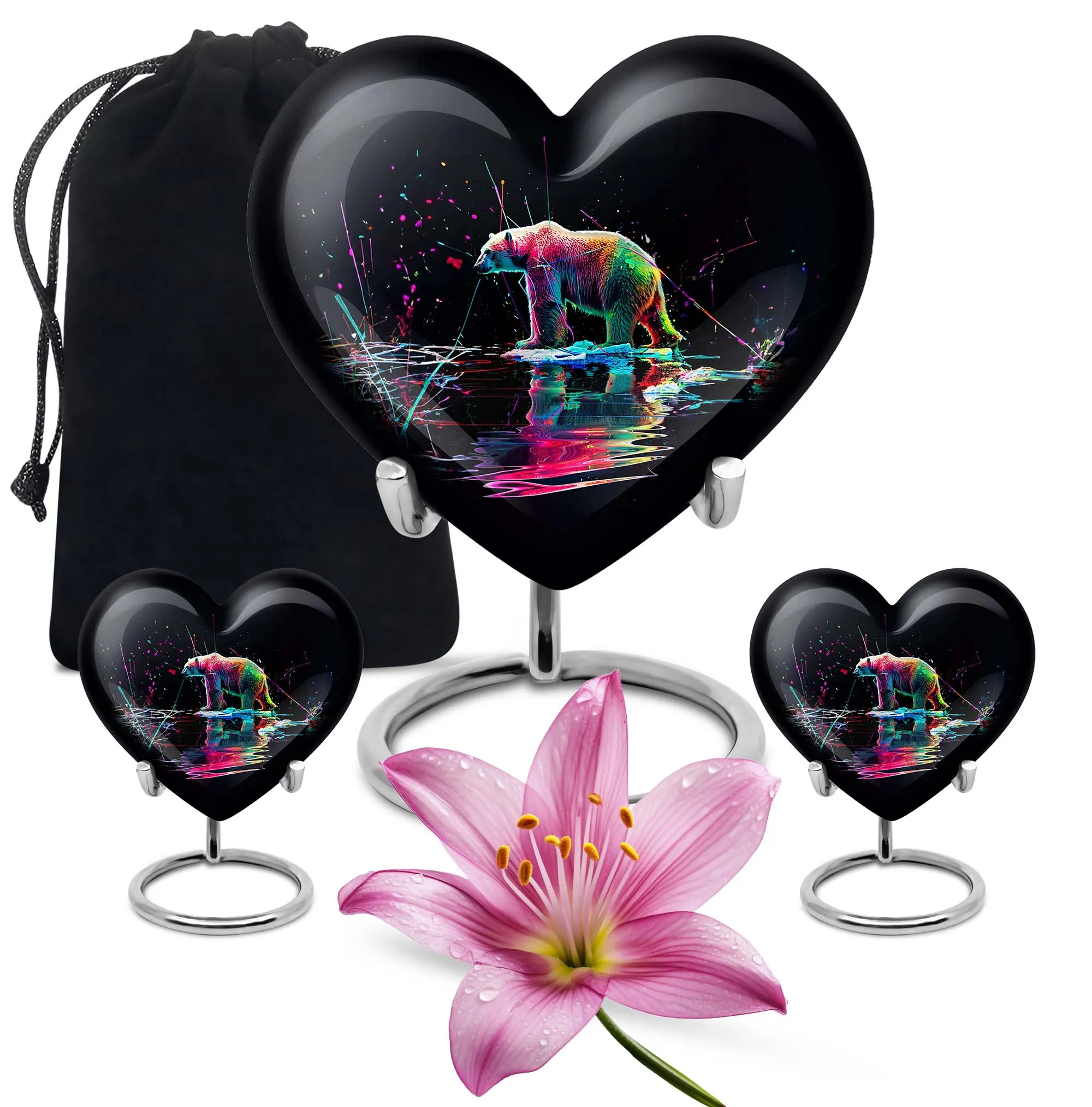 Commemorative Affection Bear Urn: Noteworthy Cremation Repository
