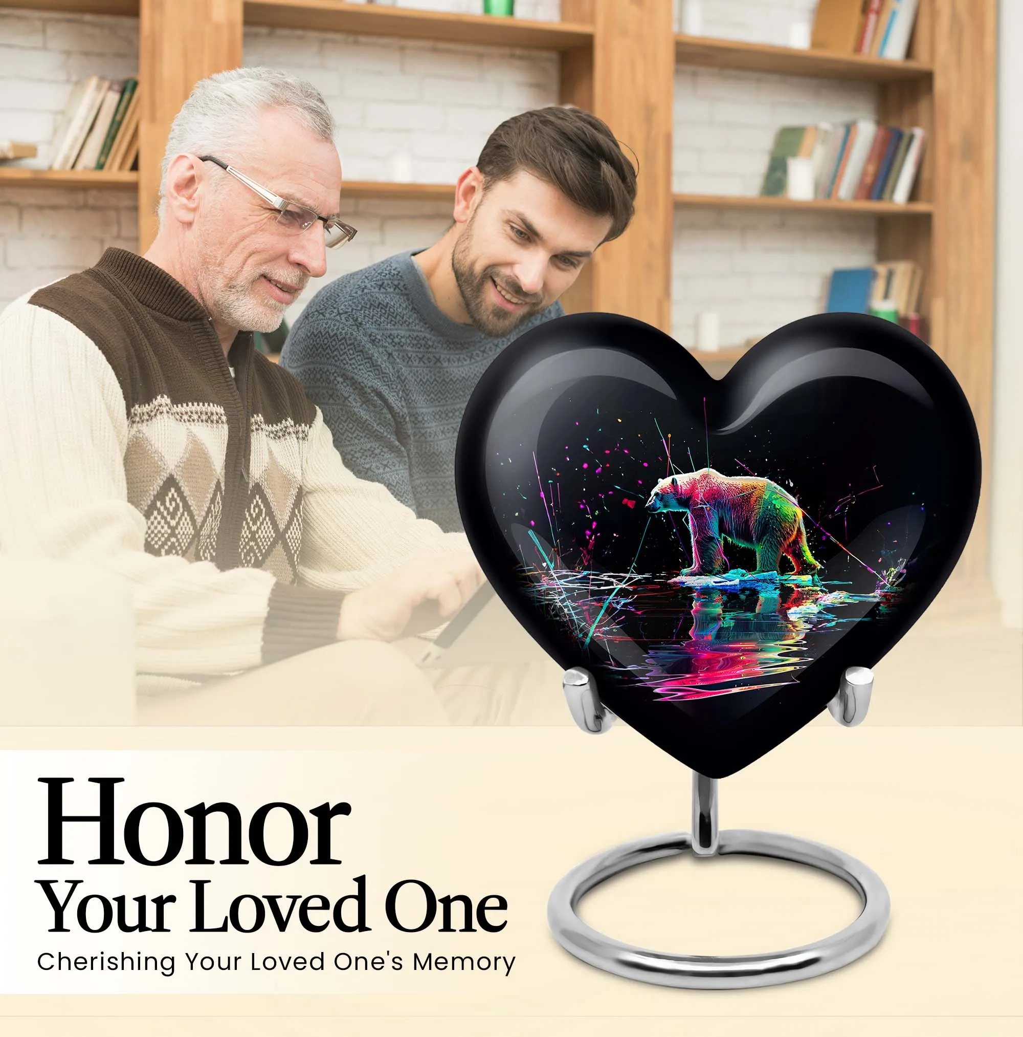 Commemorative Affection Bear Urn: Noteworthy Cremation Repository