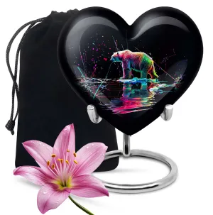 Commemorative Affection Bear Urn: Noteworthy Cremation Repository