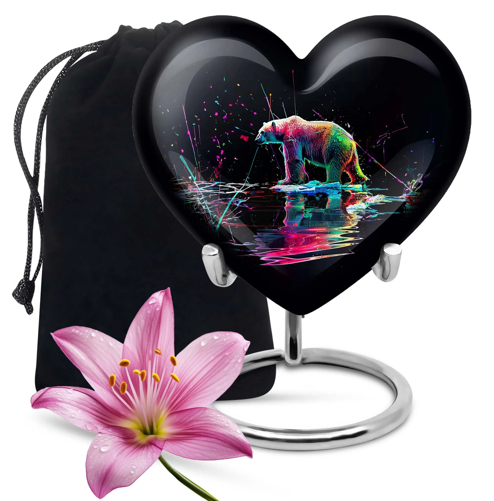 Commemorative Affection Bear Urn: Noteworthy Cremation Repository