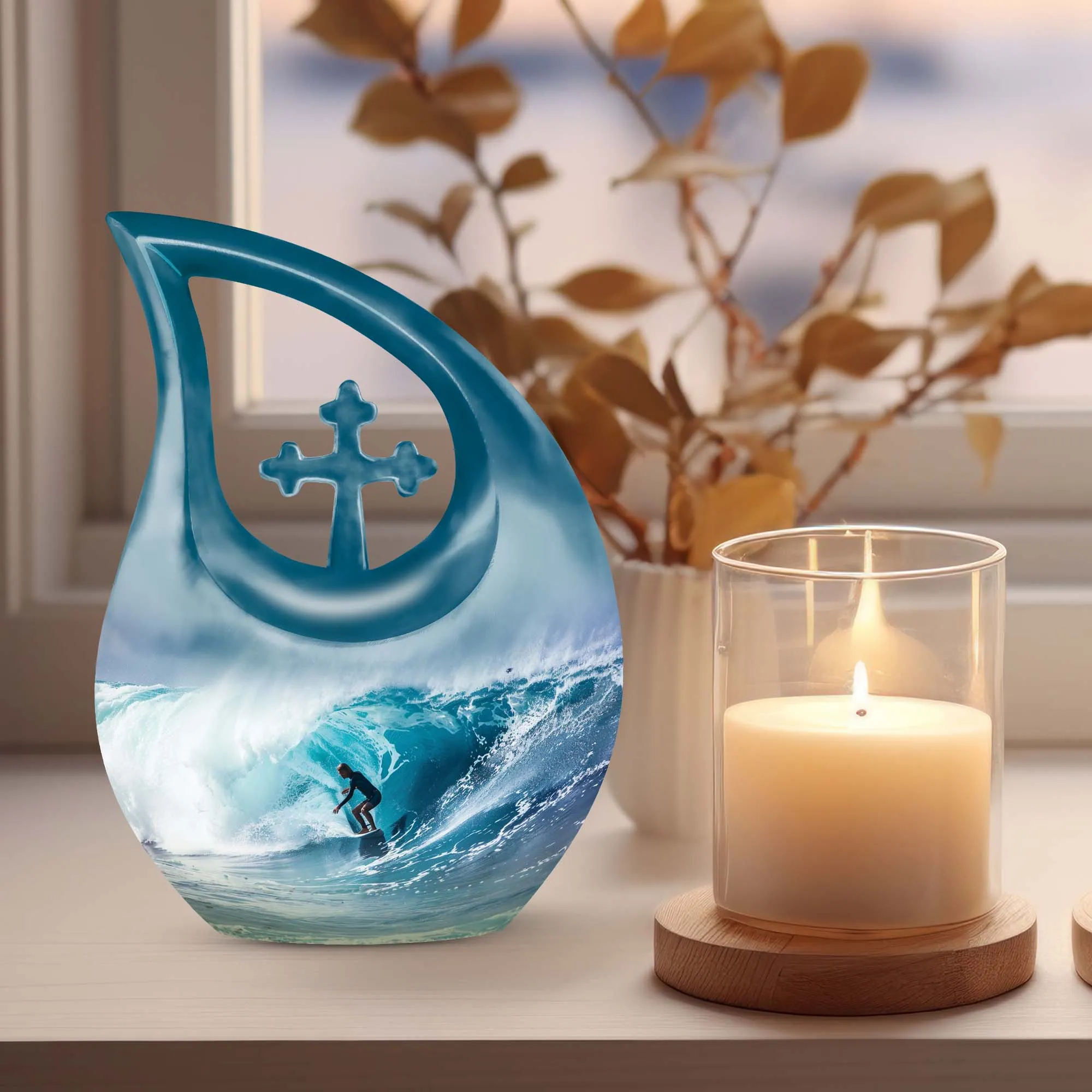 Conquering The Cresting Mini-Memorial Keepsake Of Eternity