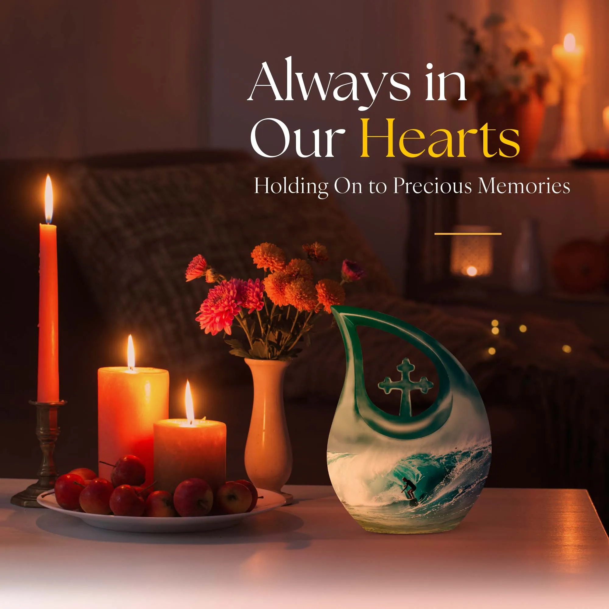 Conquering The Cresting Mini-Memorial Keepsake Of Eternity