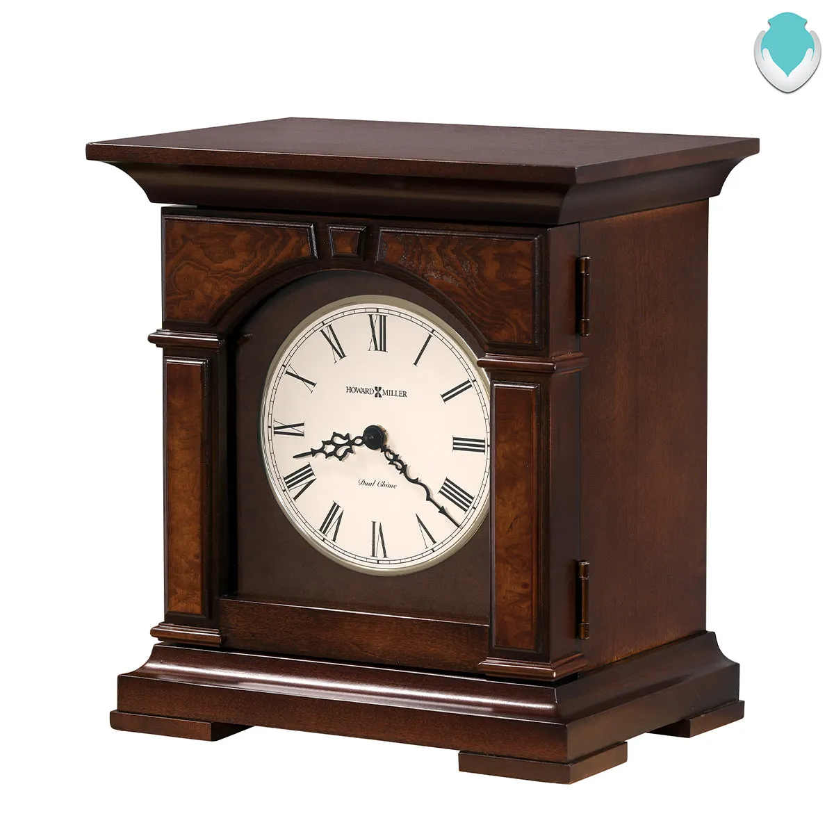 Continuum III Clock Wood Urn