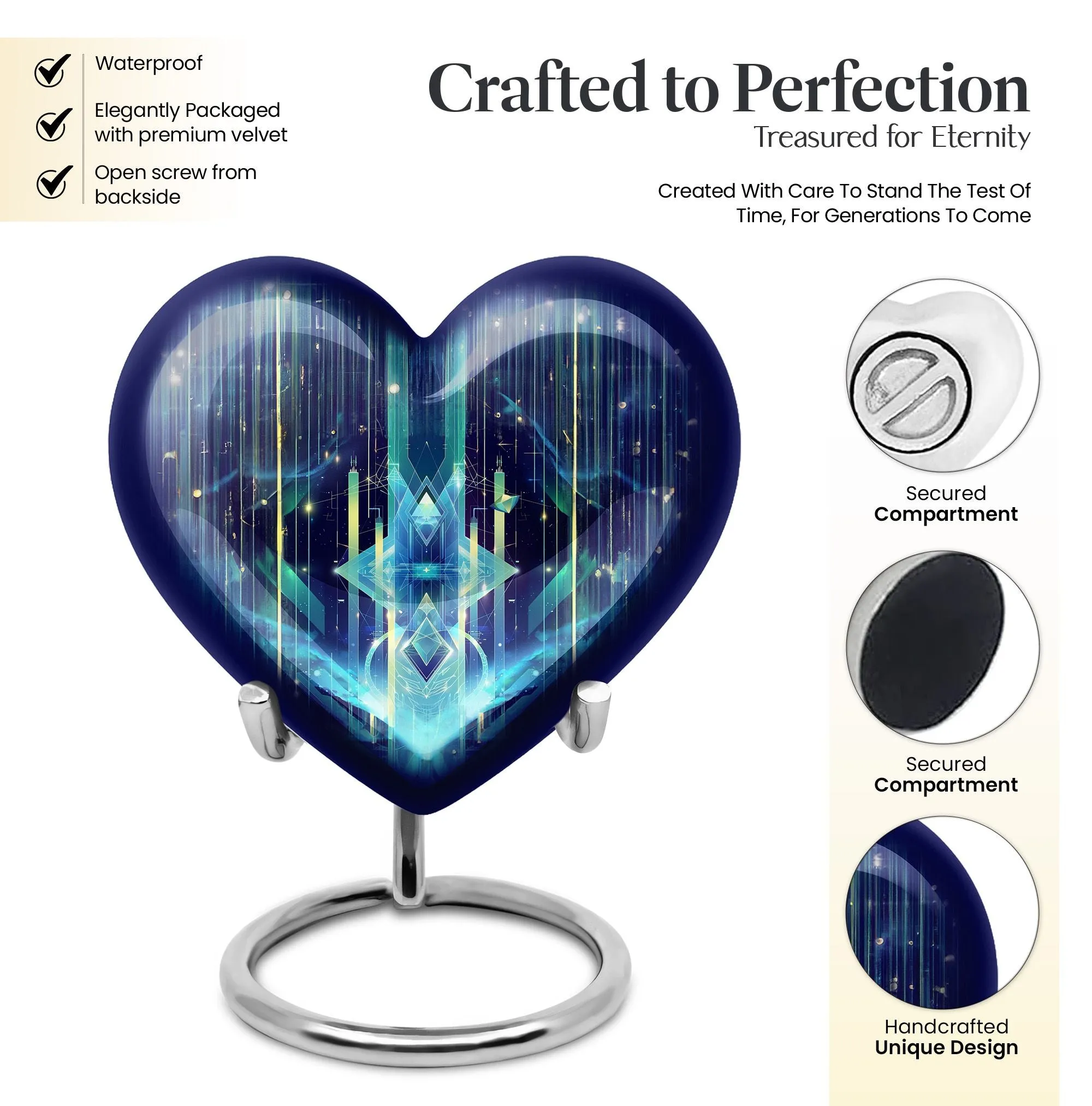 Cosmic Remembrance: Zodiac Cremation Urn for Eternally Cherishing Loved Ones